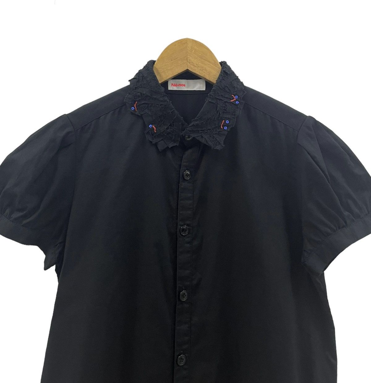 Issey Miyake Issey Miyake Ne-net Blouse Size S / US 4 / IT 40 - 4 Thumbnail