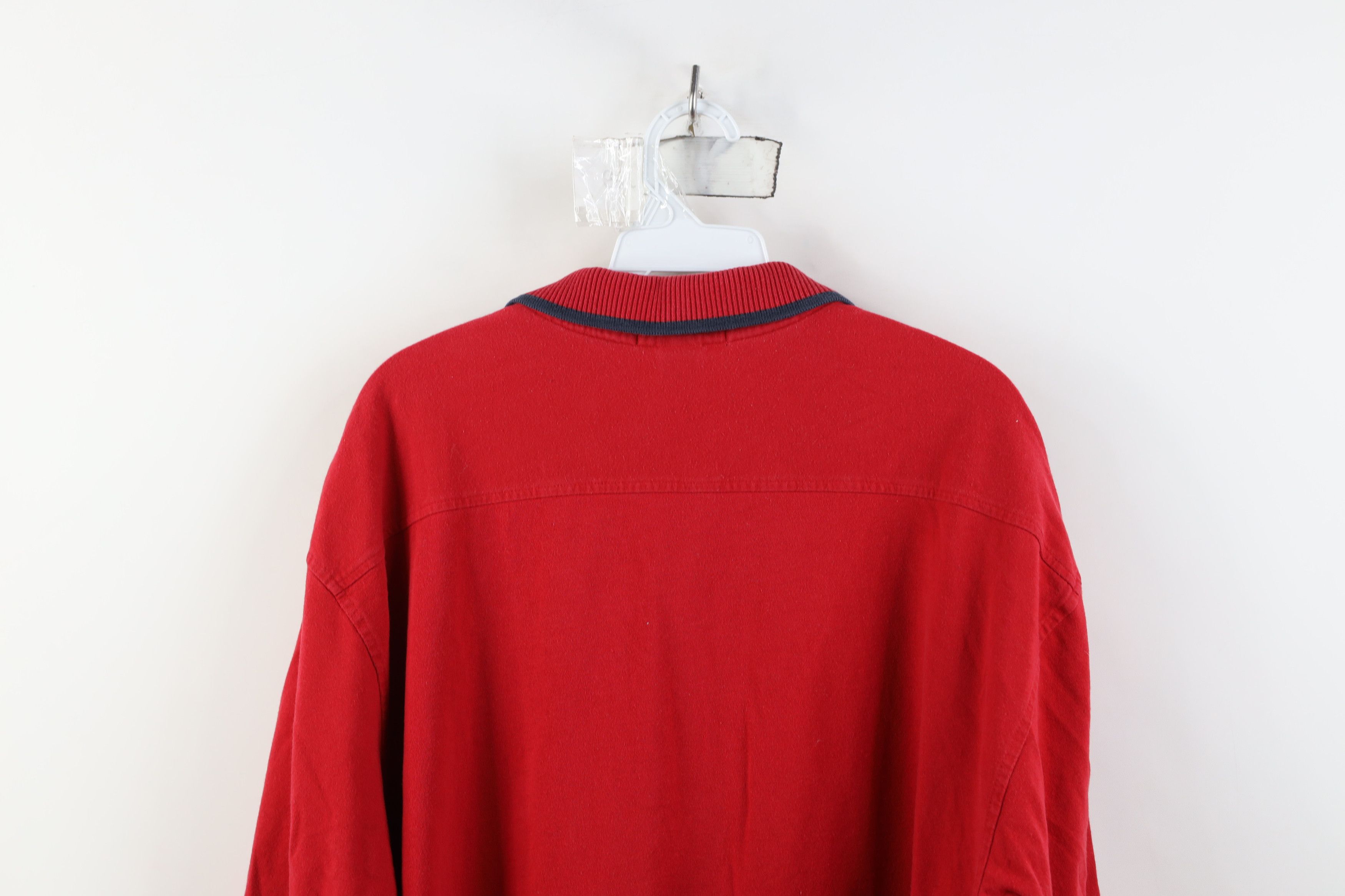 Vintage Vintage 90s Y2K Blue Jackets Hockey Collared Golf Polo Shirt Size US XL / EU 56 / 4 - 13 Thumbnail