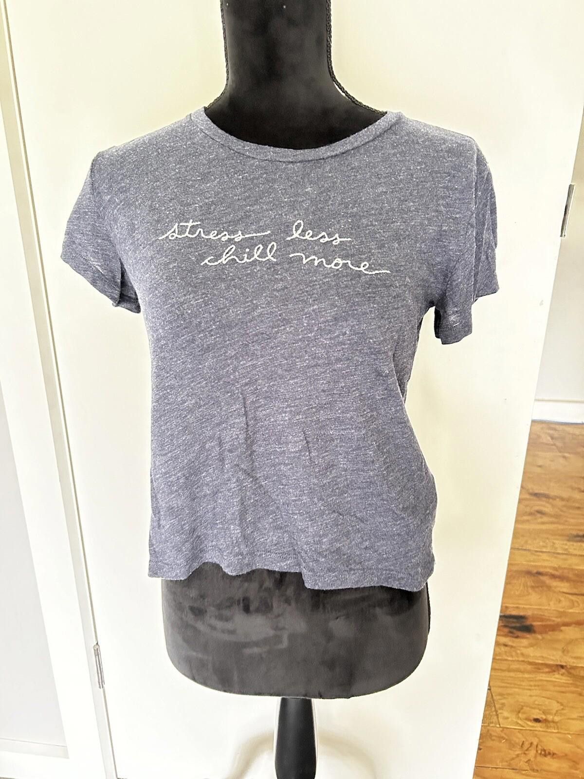 Abercrombie & Fitch Abercrombie and Fitch Tee T-Shirt Blue - Size XS Size XS / US 0-2 / IT 36-38 - 5 Thumbnail