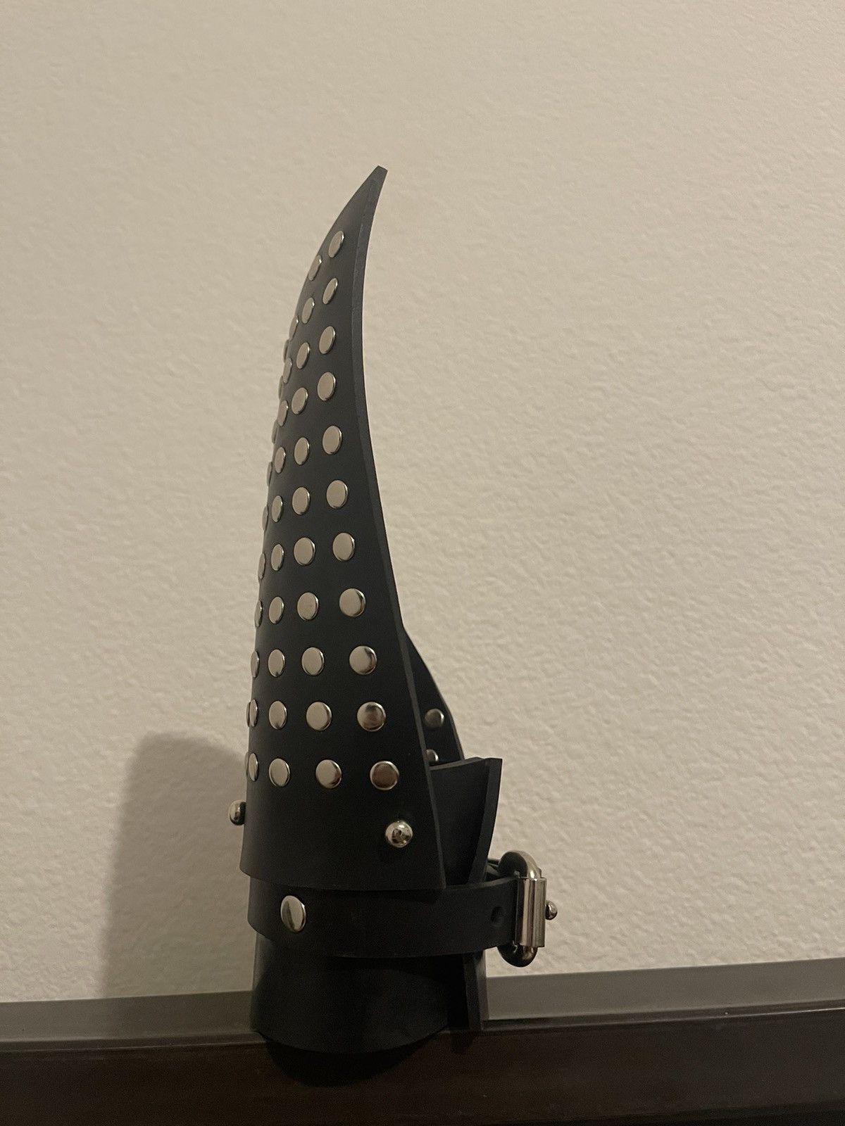 Other Ammunition Couture RAGING GLAMOUR Riveted Heavy Rubber Cuff Size ONE SIZE - 4 Thumbnail