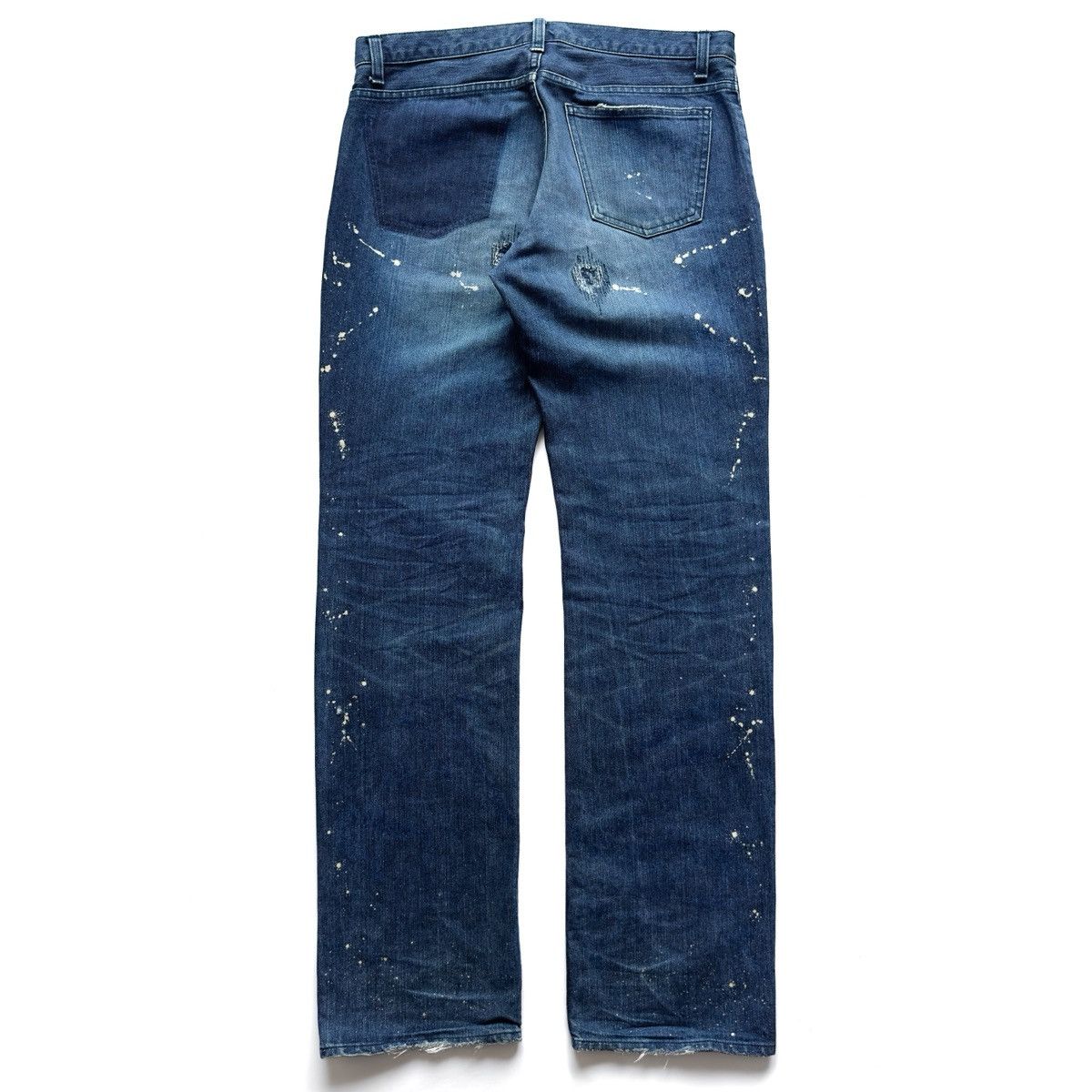 Number (N)ine AW01 “Standards” Grunge Denim Size US 34 / EU 50 - 6 Thumbnail