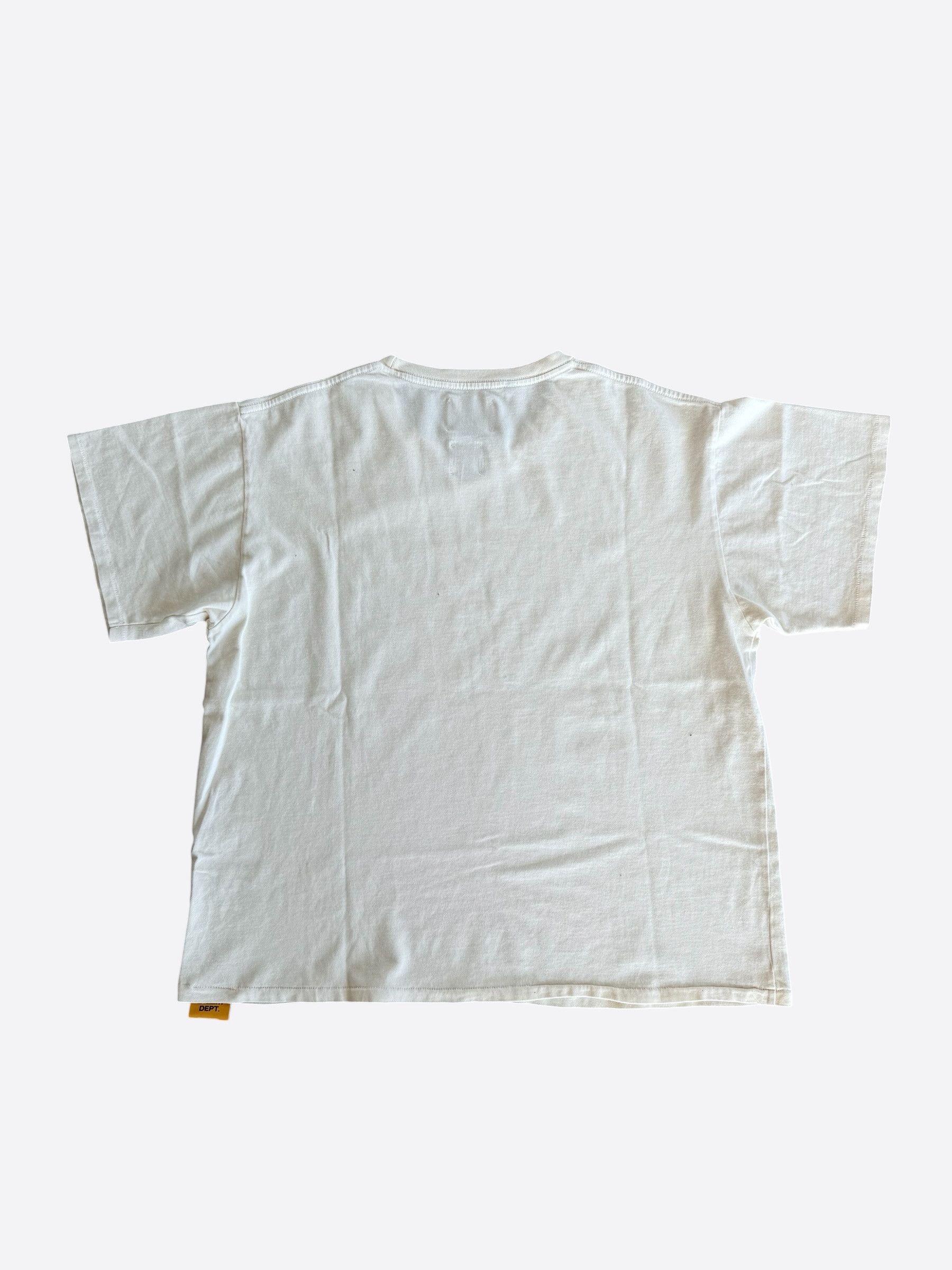 Gallery Dept. Gallery Dept Archival White Chateau Josue Script T-Shirt Size US M / EU 48-50 / 2 - 2 Thumbnail