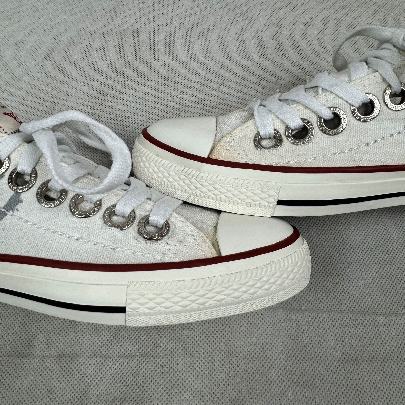 True Religion True Religion TR114101W Women White Cotton Skate Shoes 7.5 Size US 7.5 / IT 37.5 - 6 Thumbnail