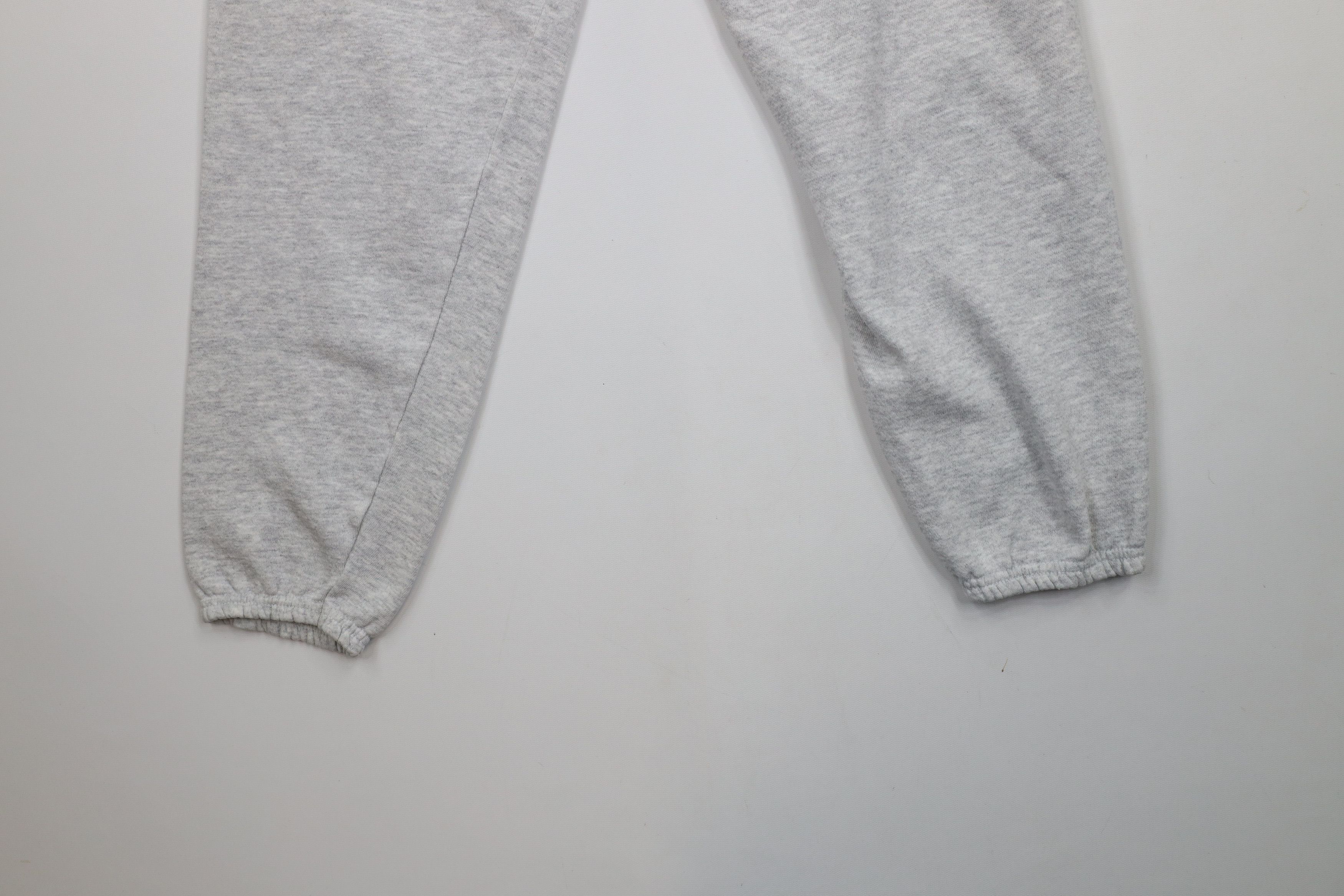 Vintage Vintage 90s Streetwear Sweatpants Joggers Heather Gray USA Size 24" / US 00 / IT 34 - 10 Thumbnail