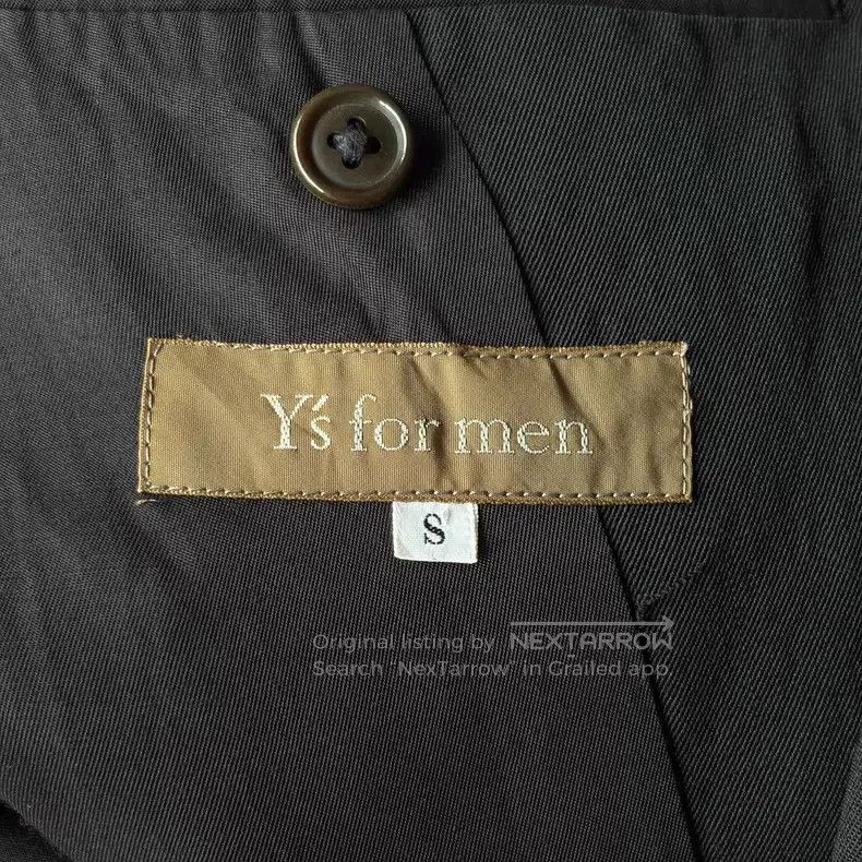 Yohji Yamamoto Yohji Yamamoto size s 90s multi-pocket striped sleeve blaze Size 36S - 6 Thumbnail