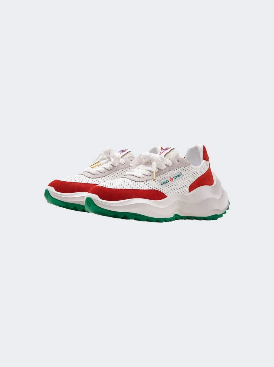Casablanca o1mle0326 Atlantis Sneakers in White/Red Size US 10 / EU 43 - 5 Thumbnail