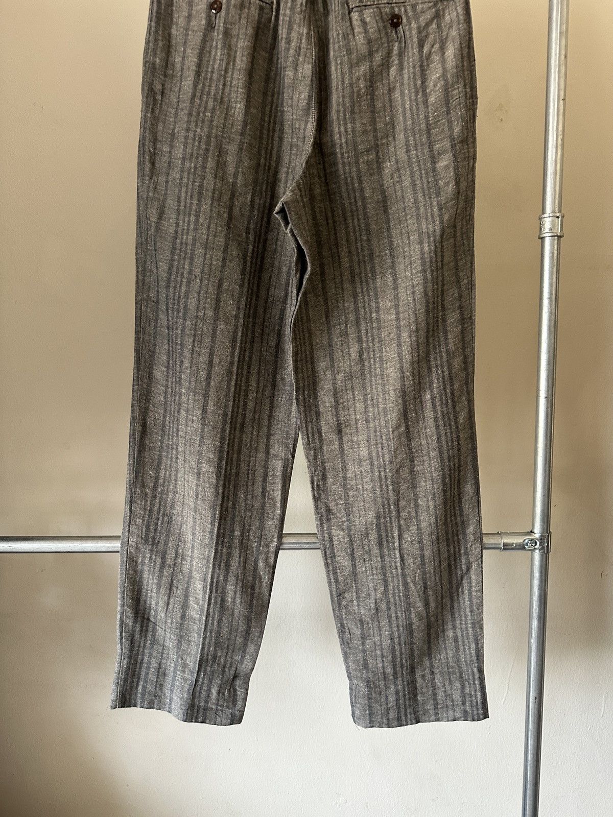 Boneville 1990s Boneville Pleated Front Wide Leg Pant Massimo Osti Era Size US 30 / EU 46 - 6 Thumbnail