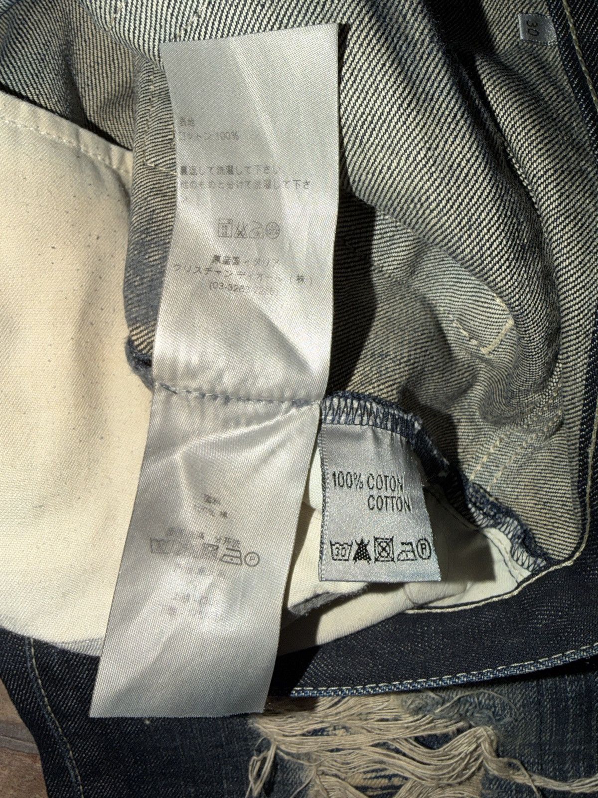 Dior Dior Kris Van Assche 09 denim Size US 30 / EU 46 - 6 Thumbnail
