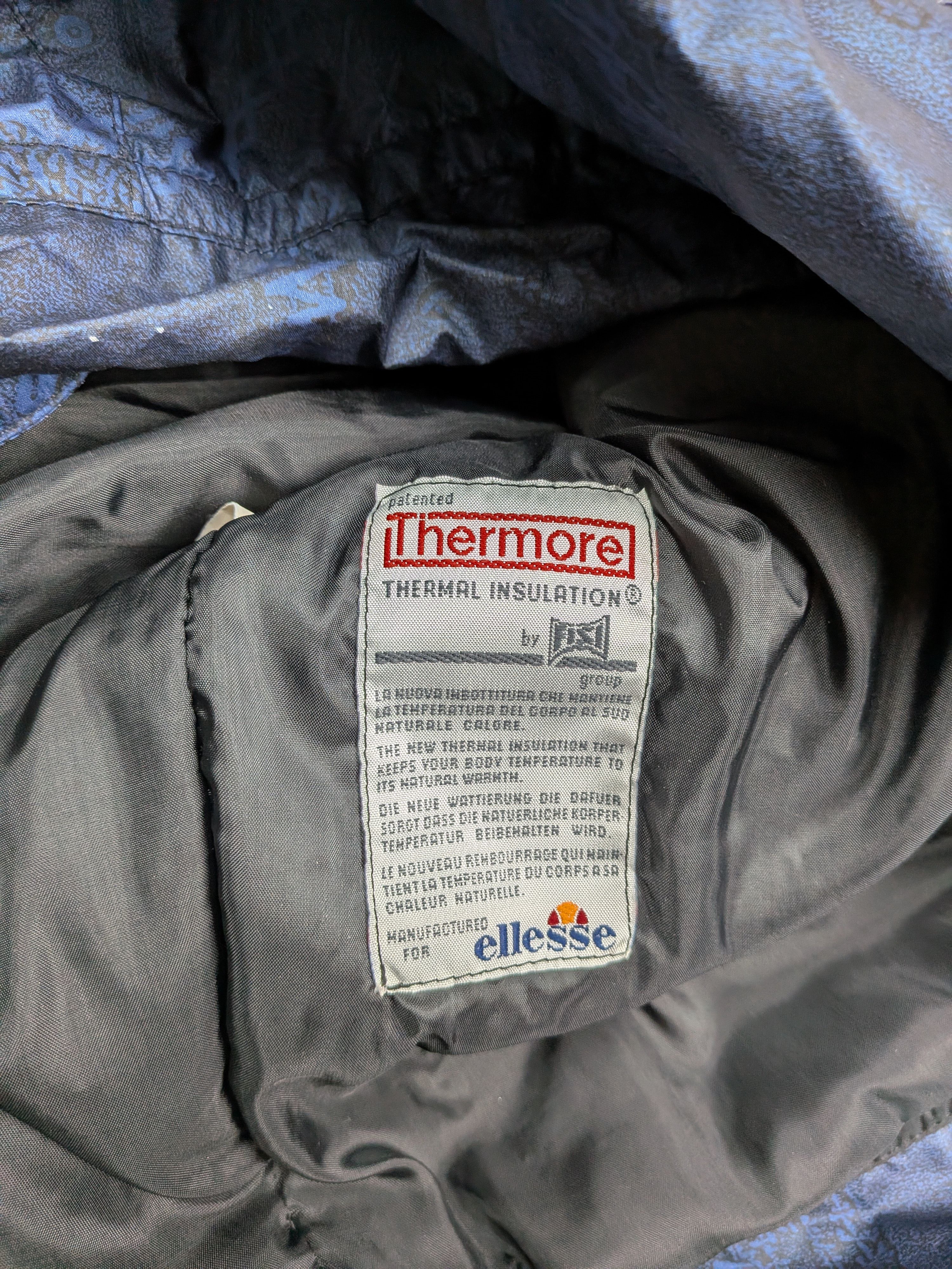 Ellesse Vintage 90s Ellesse Ski Jacket Thermore Insulation Size L Size L / US 10 / IT 46 - 12 Thumbnail