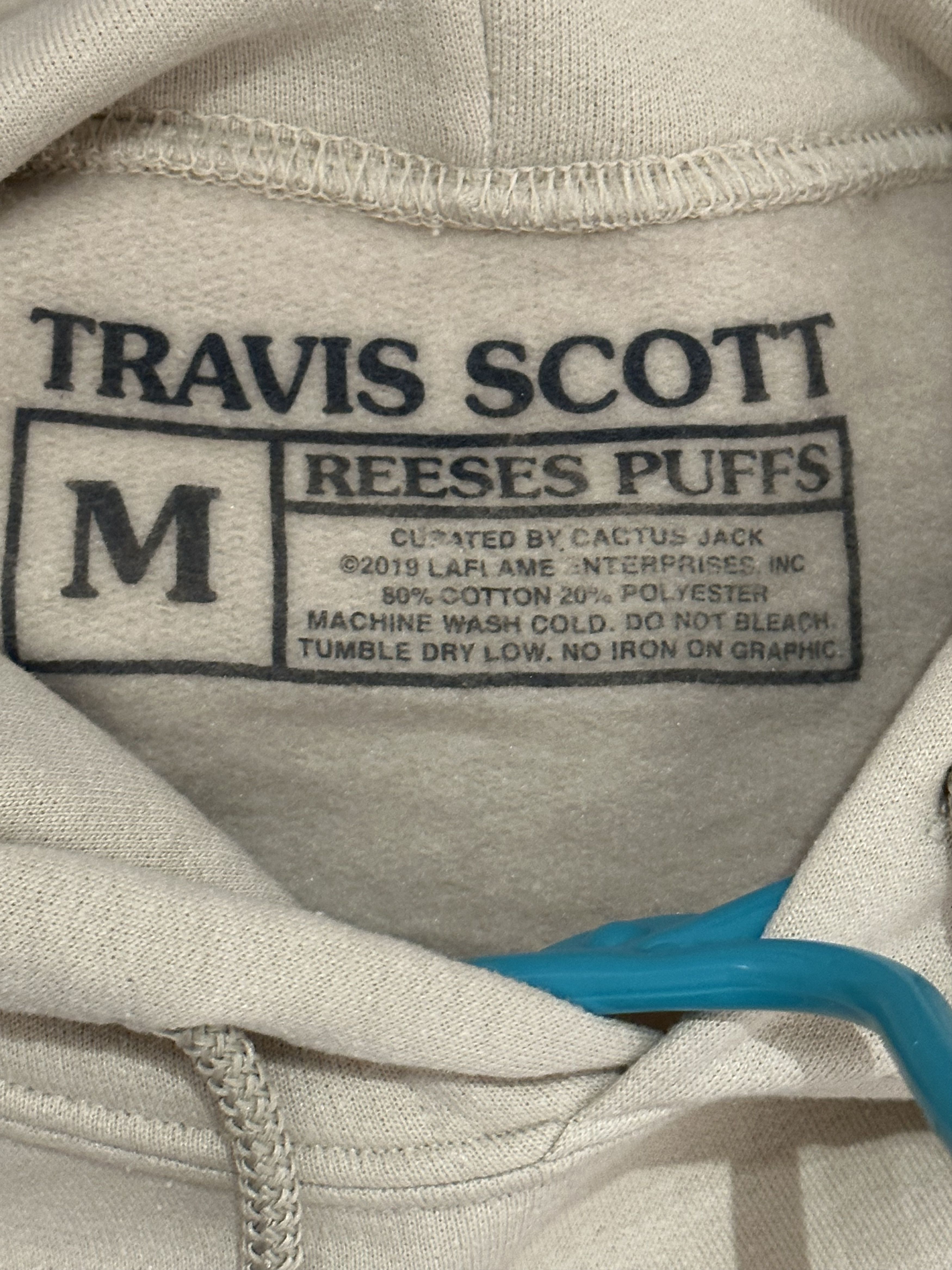 Travis Scott Travis Scott Cactus Jack Reeses ENJOY TODAY Orange Hoodie Size US M / EU 48-50 / 2 - 7 Thumbnail