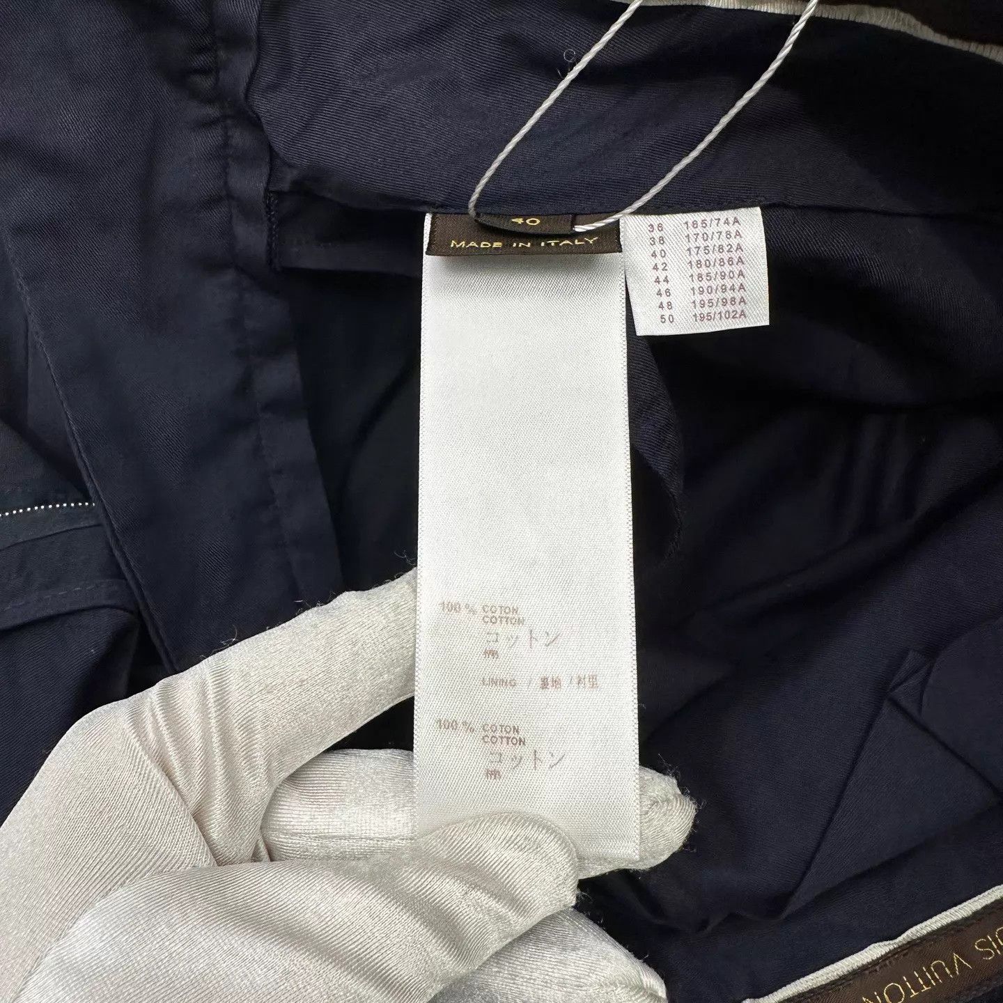 Louis Vuitton LV Navy Blue Shorts 40 (99new) Size US 40 / EU 56 - 6 Thumbnail