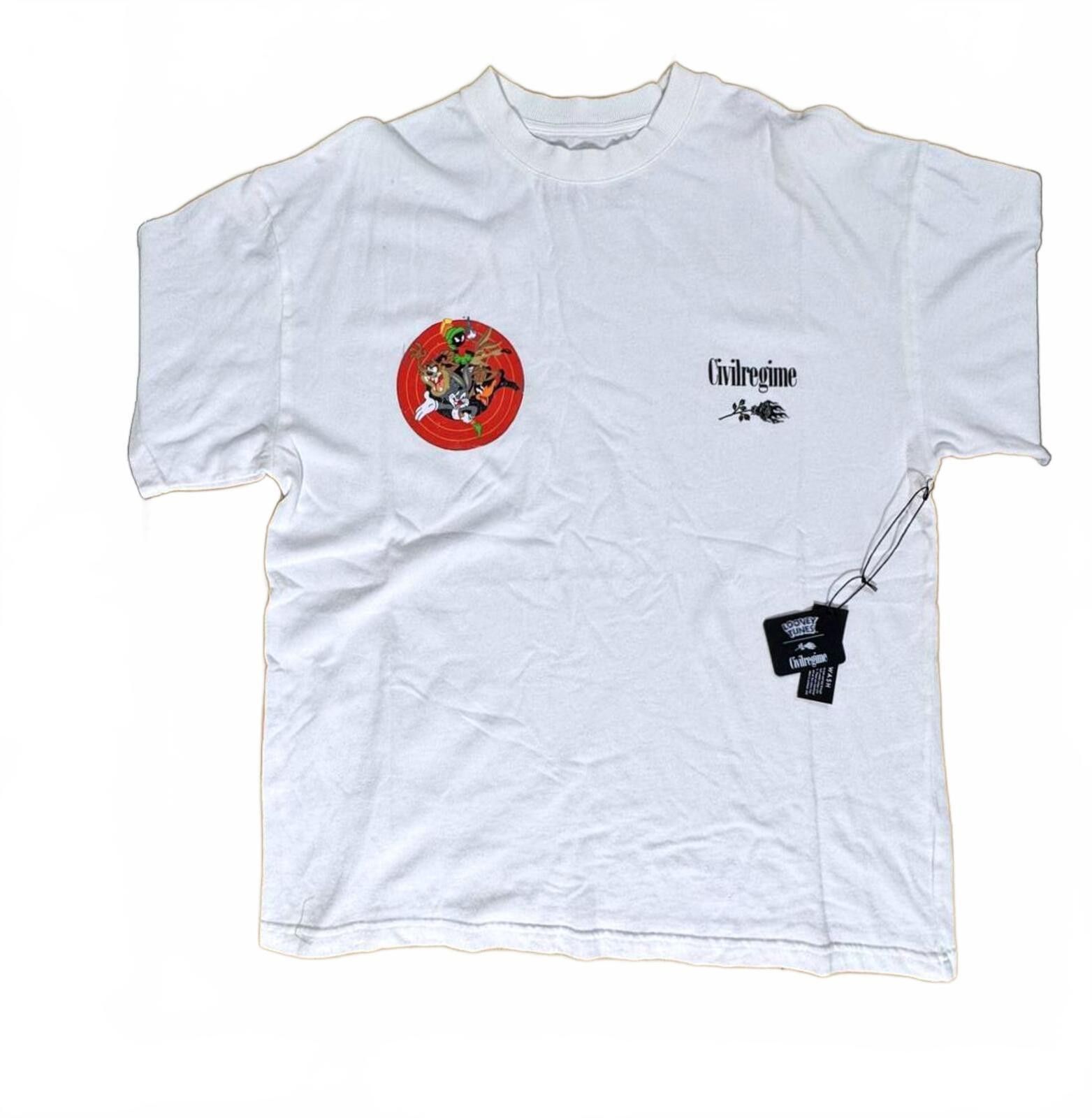 Civil Regime Civil Regime x Looney Tunes "That's All Folks!" T-Shirt Size Size US L / EU 52-54 / 3 - 1 Thumbnail