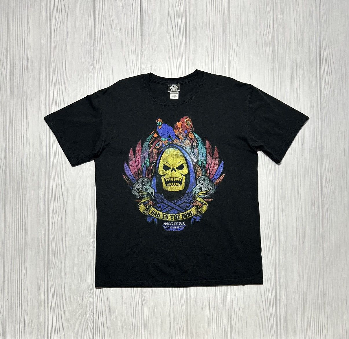 Vintage Vintage Masters Of The Universe Bad To The Bone T-Shirt Size US L / EU 52-54 / 3 - 1 Thumbnail