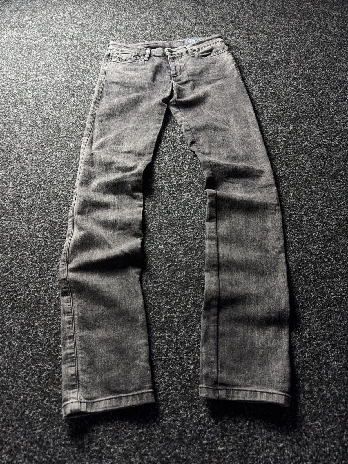 Diesel 00s Diesel Skinzee-Ne Grey Denim+Sweat Super Skinny Jeans Size 28" / US 6 / IT 42 - 1 Thumbnail