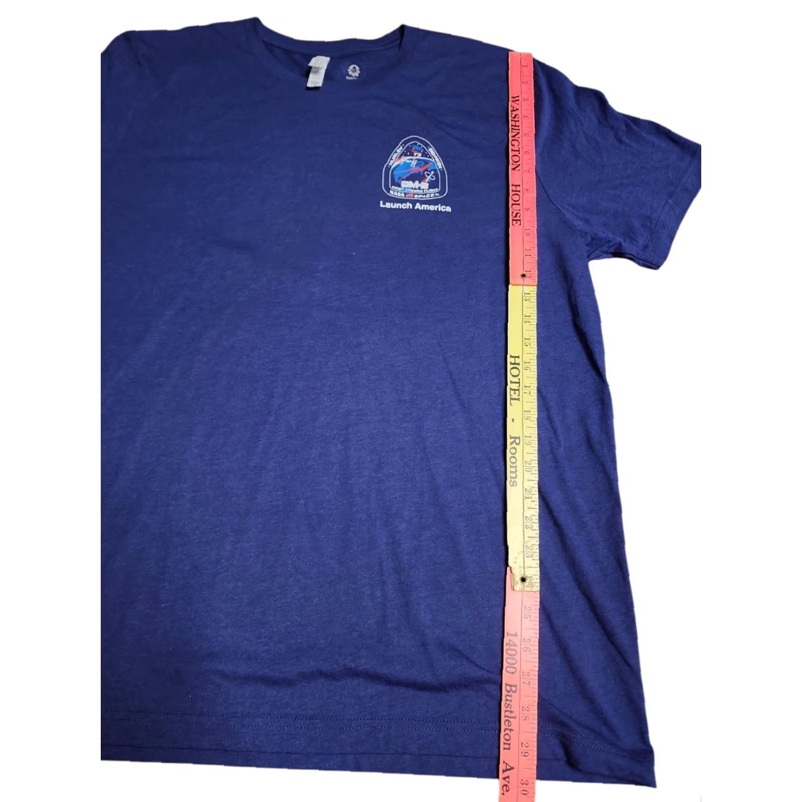 NASA Vintage NASA SpaceX Hurley Behnken DM-2 Crew Space Exploration T-Shirt Men 2XL Blue Size US XXL / EU 58 / 5 - 3 Thumbnail