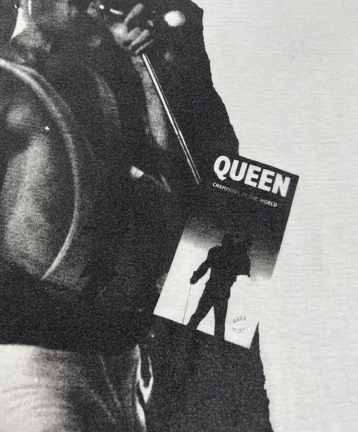 Band Tees Vintage Freddie Mercury Photo Tee Single Stitch Size US L / EU 52-54 / 3 - 4 Thumbnail