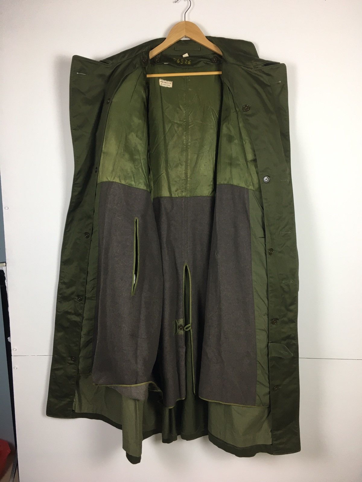 Vintage Vintage Military 50s Inspector Overcoat Size US XL / EU 56 / 4 - 10 Thumbnail