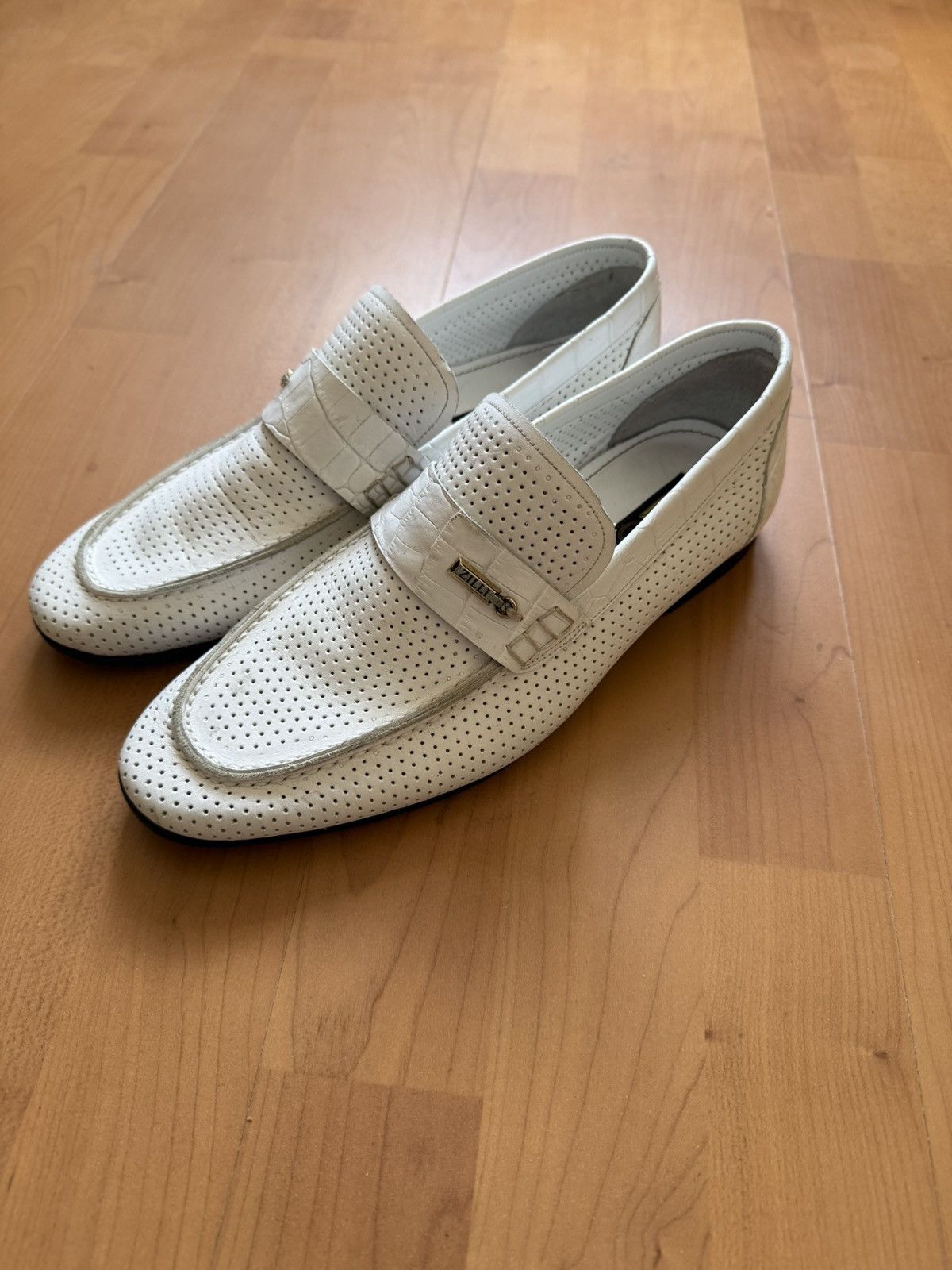Vintage × Zilli Zilli Crocodile loafers Luxury shoes Size 40 Size US 7.5 / EU 40-41 - 1 Thumbnail