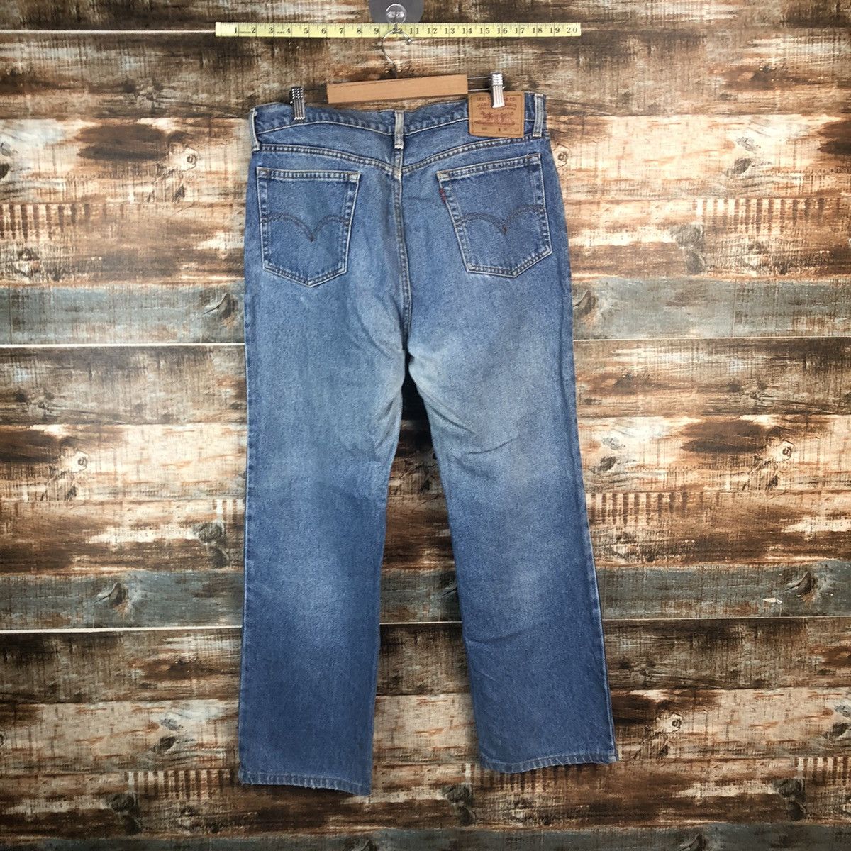 Levi's DL Levis 505 Blue Denim Pants #C302 Size US 36 / EU 52 - 12 Thumbnail