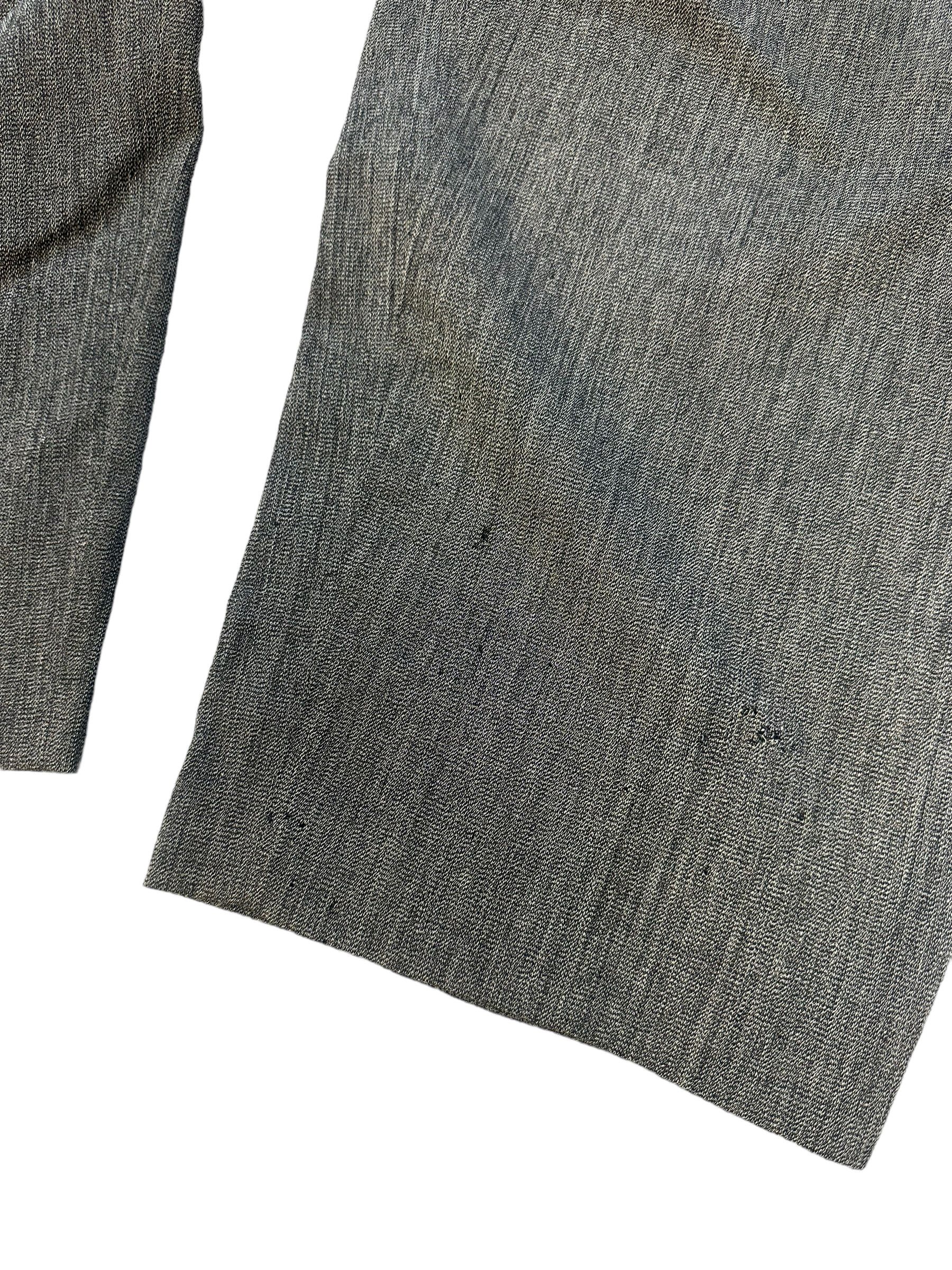 Y's TRASHED🔥 Y's FOR MEN DISTRESSED TROUSERS #7922-190 Size US 31 - 9 Thumbnail