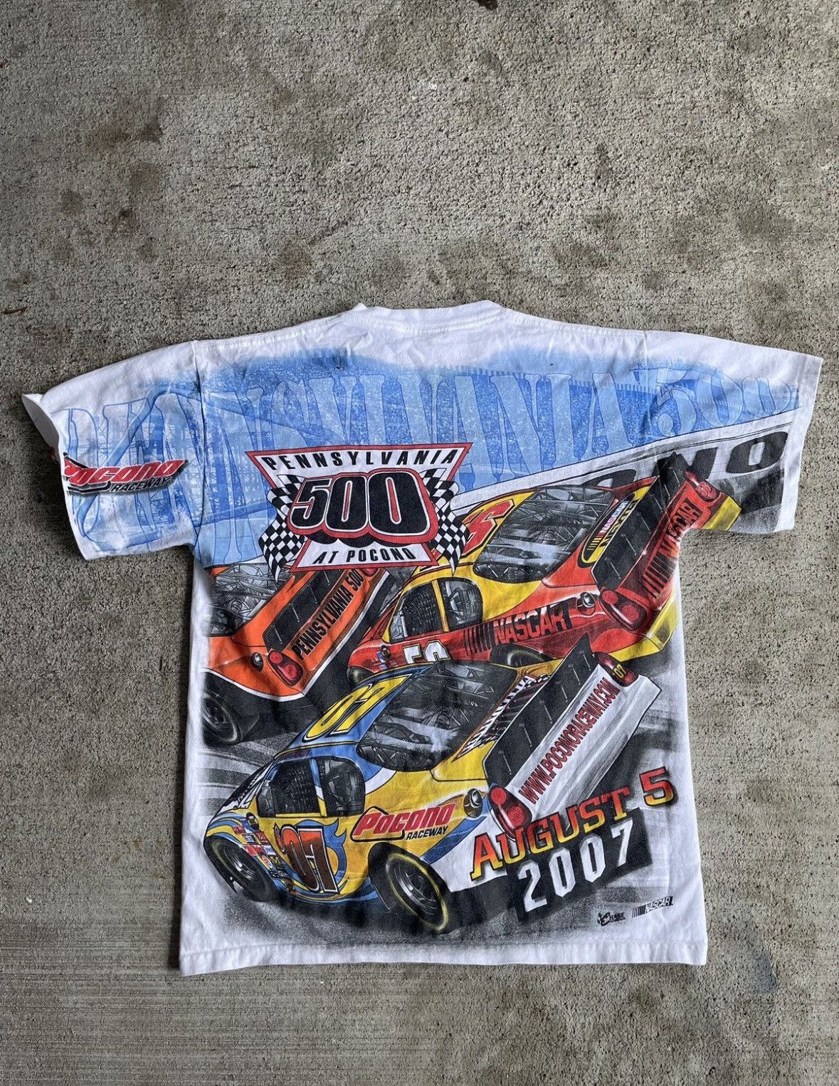 Chase Authentics × Vintage 2007 Nascar Pennsylvania 500 Vintage Tee Size US M / EU 48-50 / 2 - 2 Thumbnail
