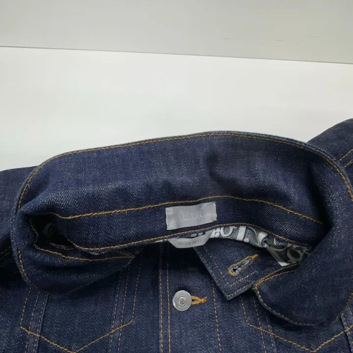 Dior Dior Dior Blue Denim Short Jacket for Men 0079-2507 Size US M / EU 48-50 / 2 - 7 Thumbnail