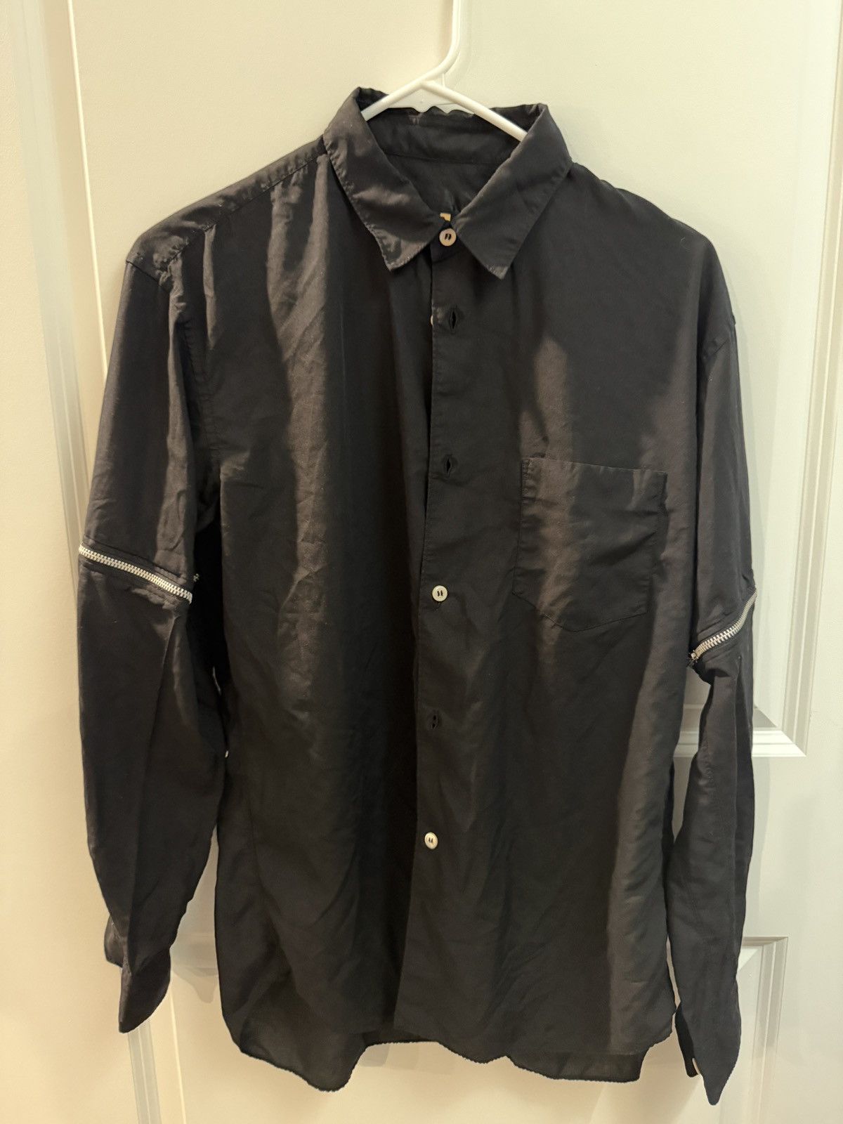 Comme des Garcons SHIRT COMME des GARÇONS Shirt Zip-Off Sleeve Button-Up Size US S / EU 44-46 / 1 - 1 Thumbnail