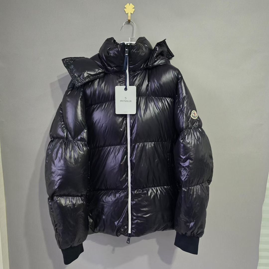 Moncler Moncler Sinarka Men's Shiny Down Jacket Size US XXL / EU 58 / 5 - 1 Thumbnail