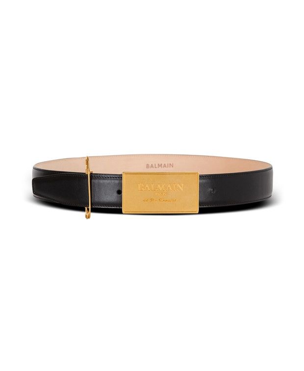 Balmain Leather belt Size ONE SIZE - 1 Thumbnail
