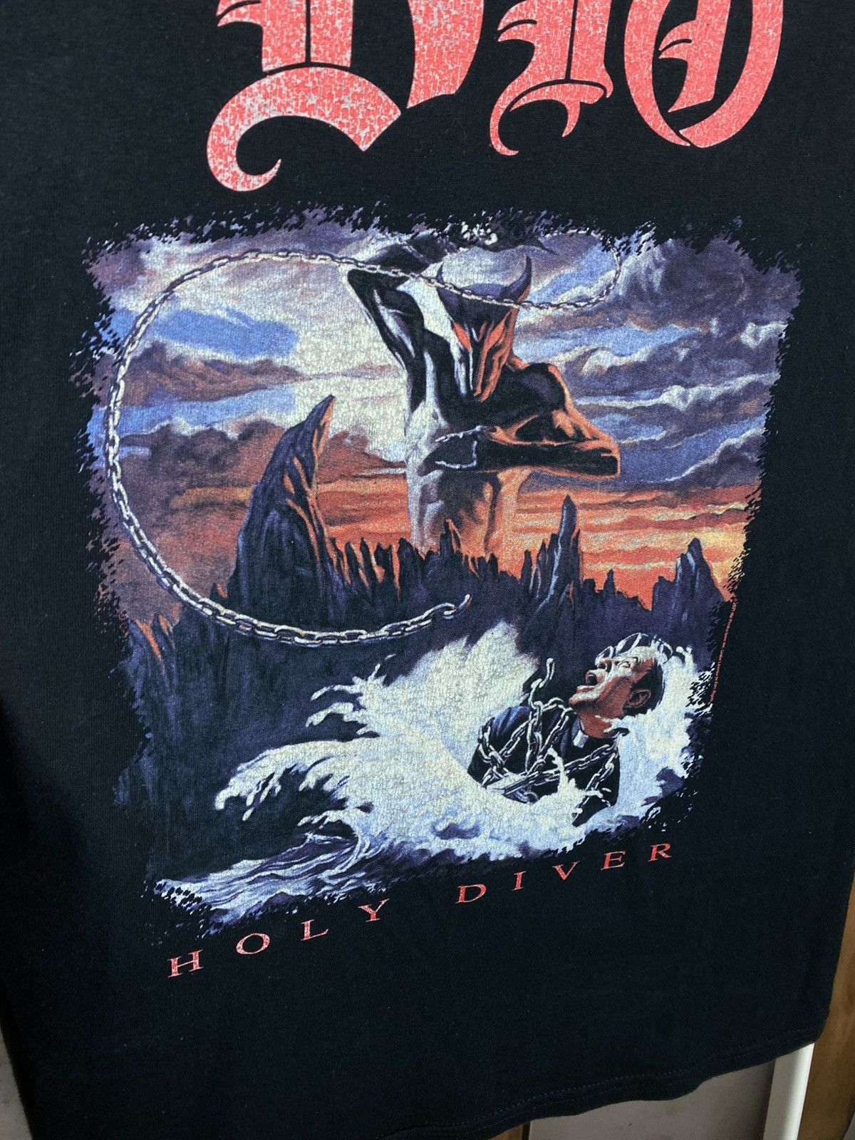 Band Tees 🎸T-Shirt DIO Holy Diver Rock Band Tee🎸 Size US M / EU 48-50 / 2 - 6 Thumbnail
