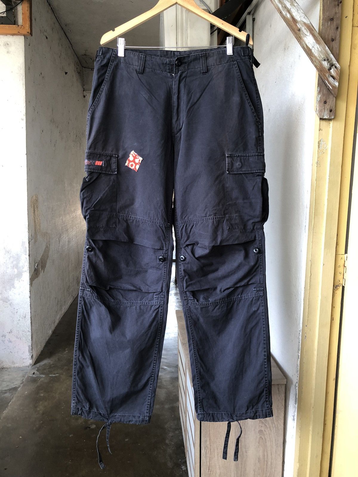 Wtaps Vintage Wstap Tactical Distressed Cargo Pants Size US 35 - 1 Thumbnail