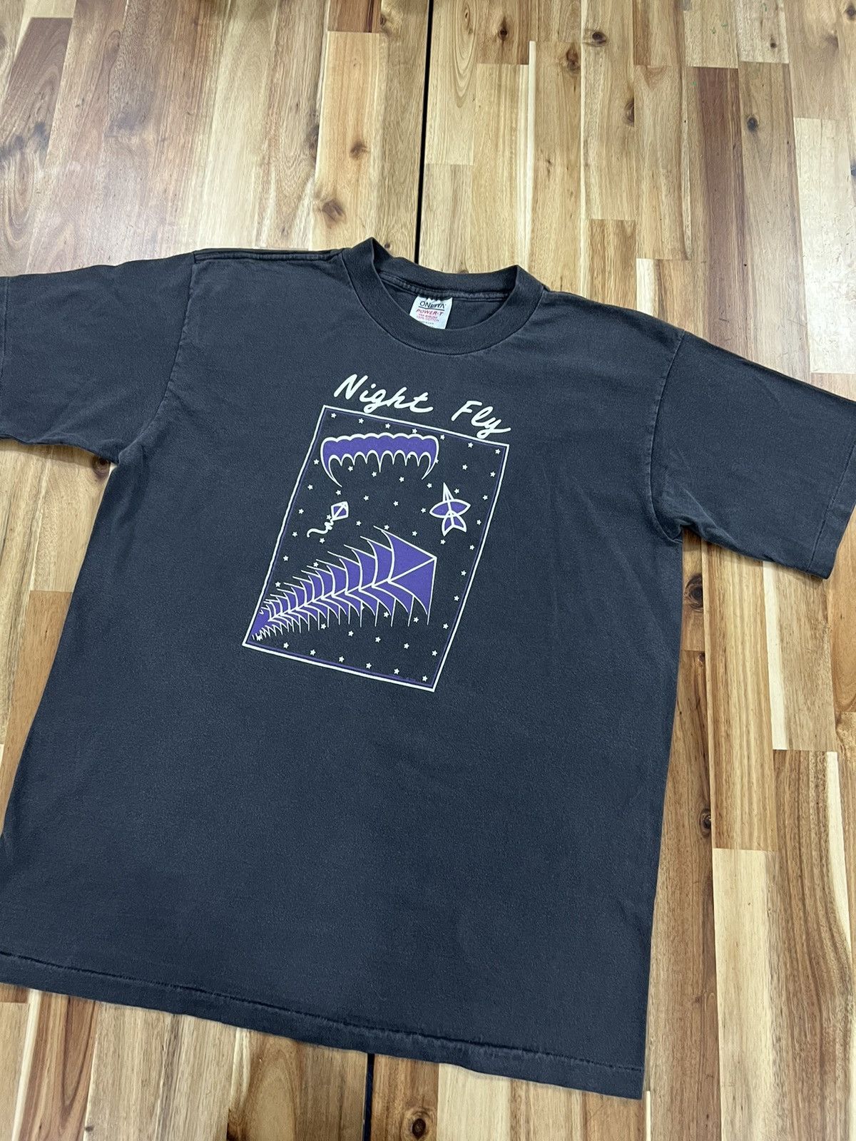 Vintage Vintage 80’s Cumpkins Night Fly Tees Shirts Size US XL / EU 56 / 4 - 1 Thumbnail