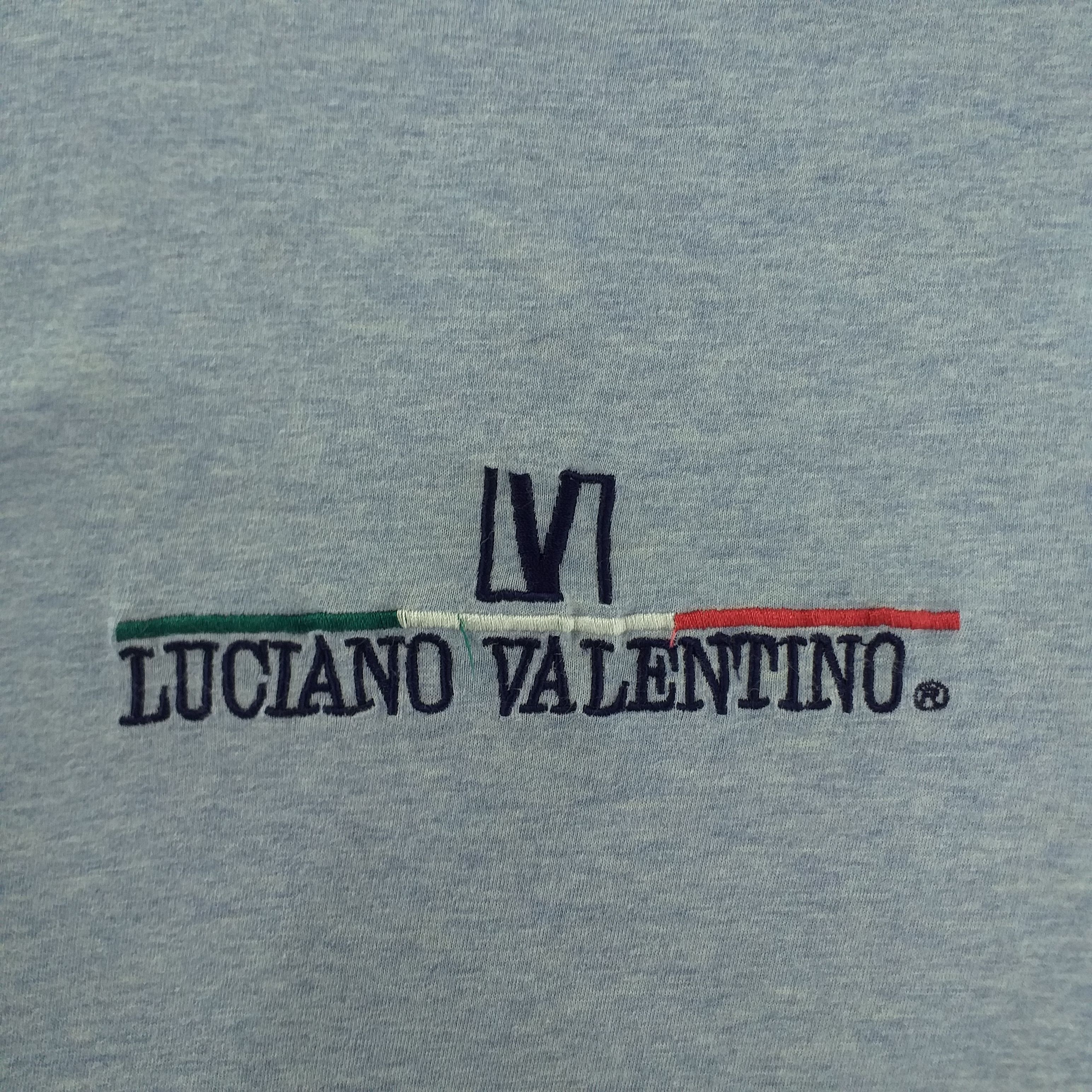 Japanese Brand Luciano Valentino Signature Italian Designer TShirt -G003 Size US L / EU 52-54 / 3 - 4 Thumbnail