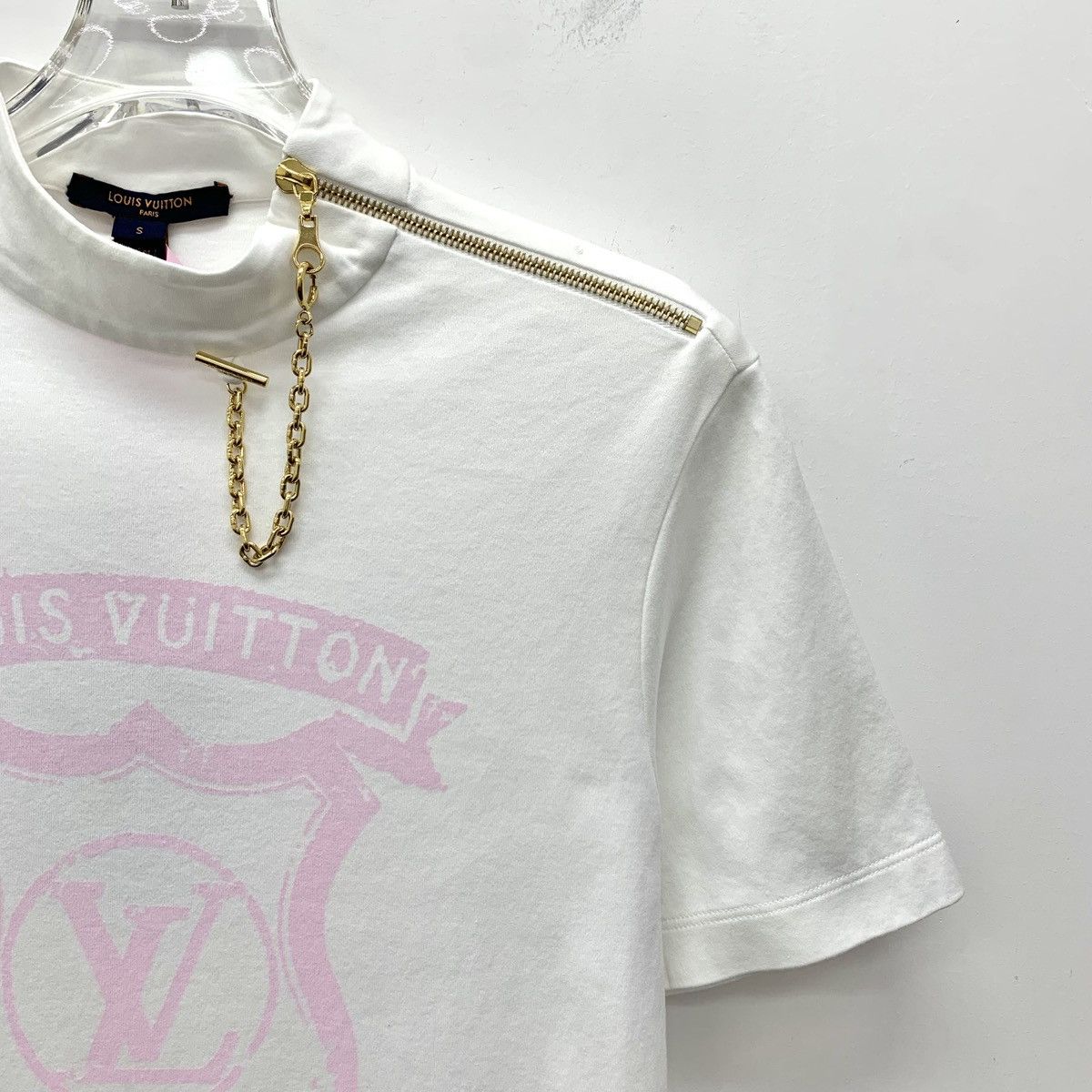 Louis Vuitton Louis Vuitton Monogram Printed Short Sleeve Dress K26WX Size S / US 4 / IT 40 - 3 Thumbnail