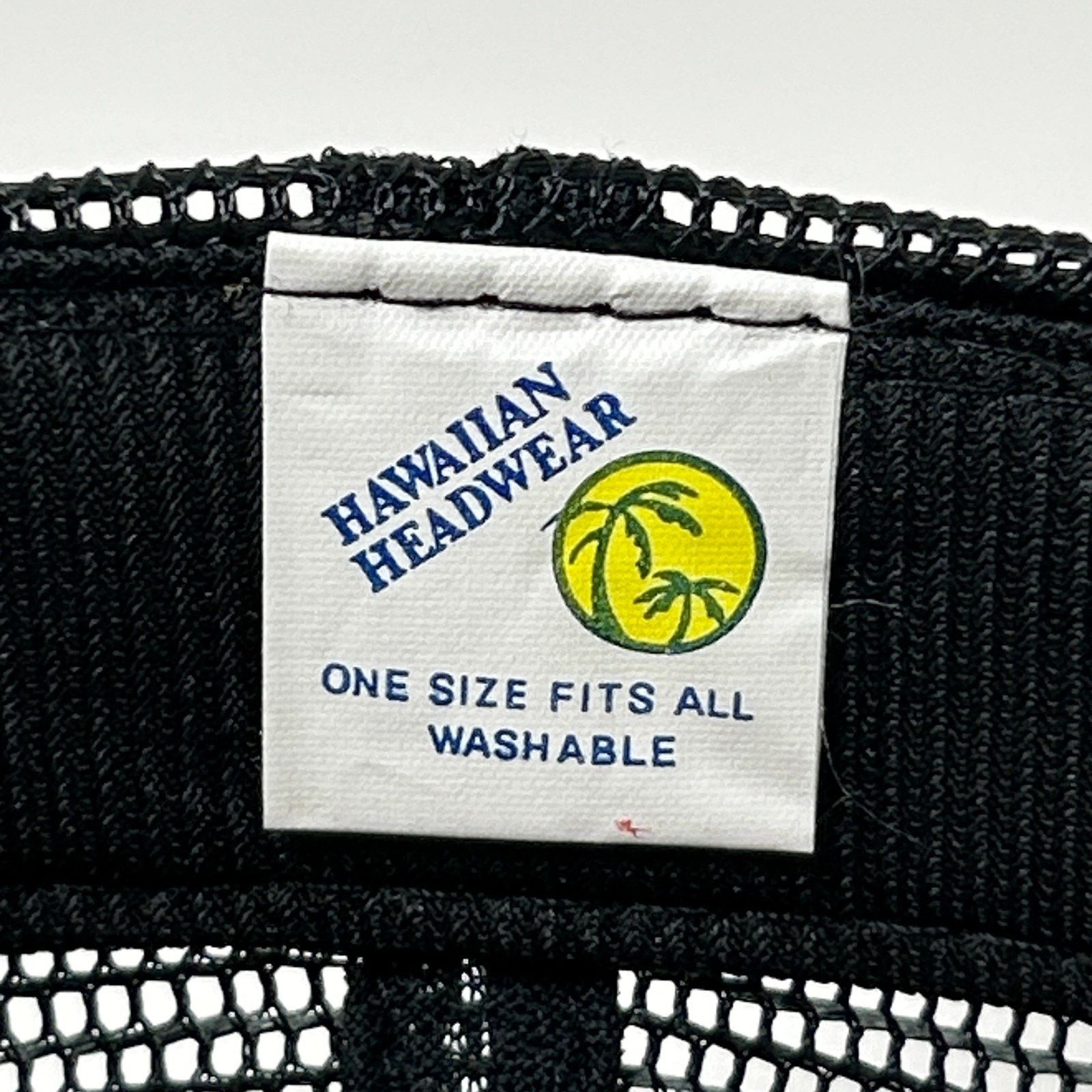 Vintage Vintage 90s Hawaii Trucker Hat Baseball Cap Rope Cord Black Size ONE SIZE - 8 Thumbnail