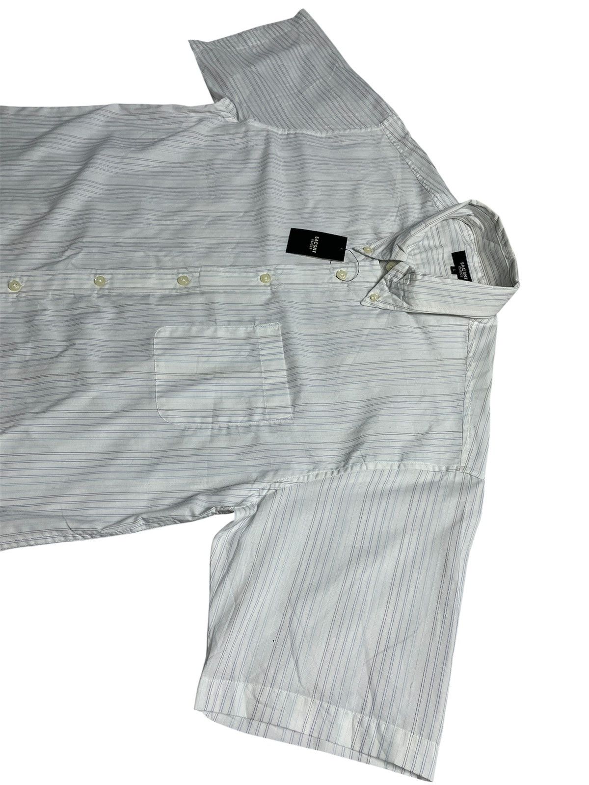 Yohji Yamamoto Yohji Yamamoto Stripe Shirt Size US XL / EU 56 / 4 - 7 Thumbnail