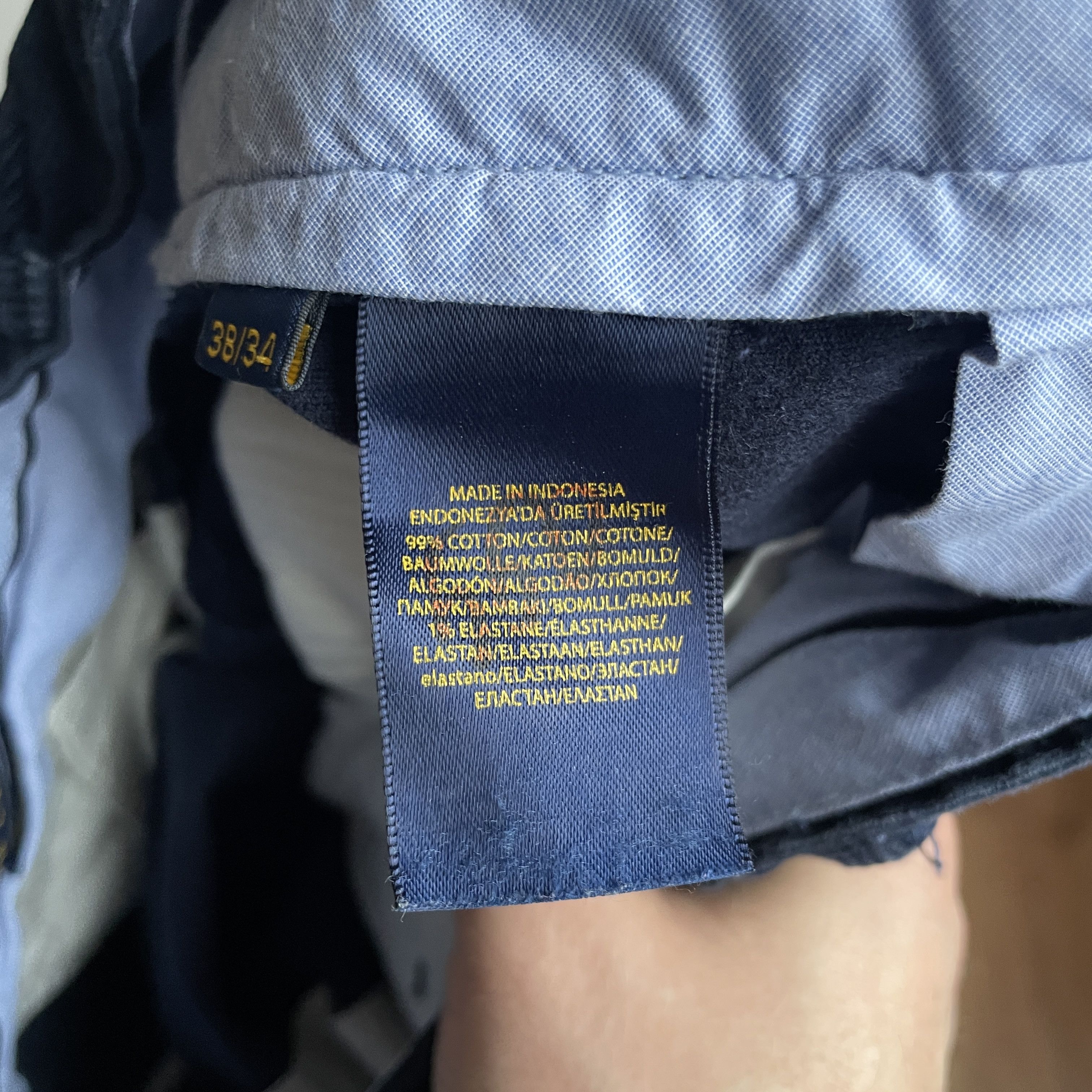 Polo Ralph Lauren Polo Ralph Lauren Stretch Slim Fit Corduroy Pants Size 38x34 Size US 38 / EU 54 - 10 Thumbnail