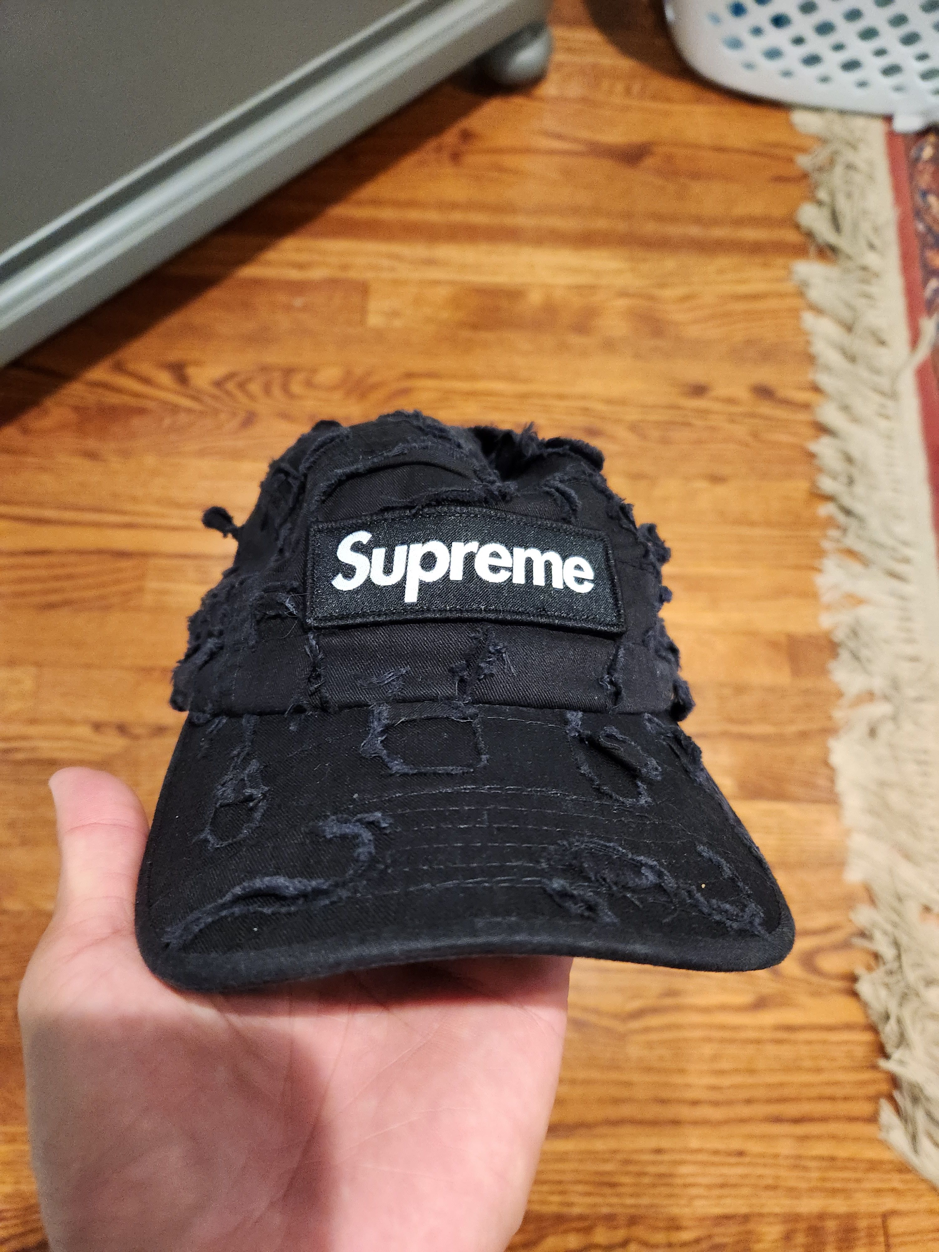 Supreme Griffin Camp Cap Black