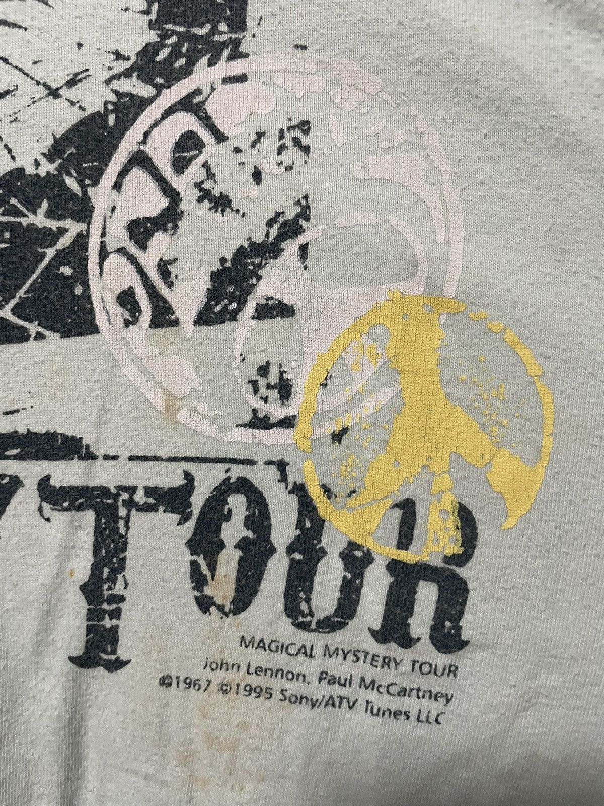 Band Tees × Vintage Rare The Beatles Magical Mystery Tour Vintage 1995 T-Shirt Size US L / EU 52-54 / 3 - 6 Thumbnail