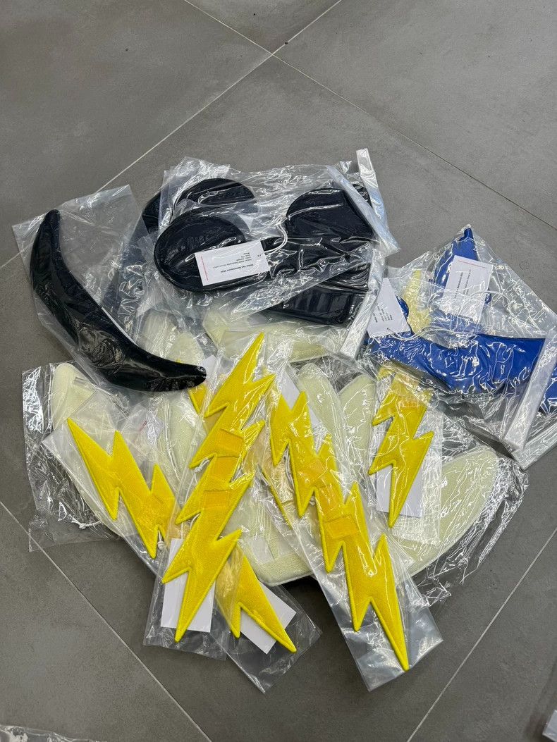 Walter Van Beirendonck walter van beirendonck Rabbit Ear Velcro Cap Size ONE SIZE - 5 Thumbnail