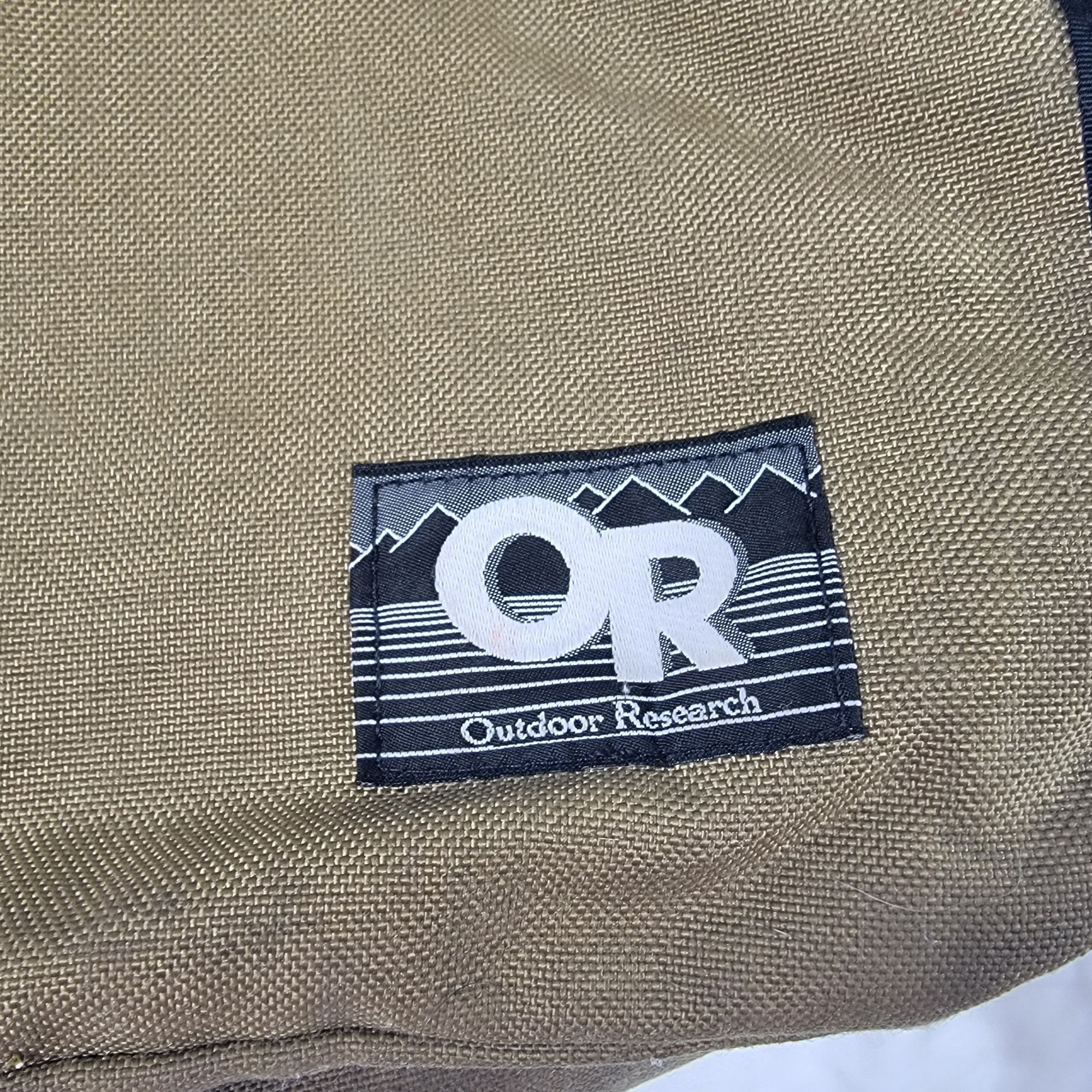 Outdoor Research Outdoor Research Canvas Tan Black Tote Bag With Handles Trav Size ONE SIZE - 4 Thumbnail