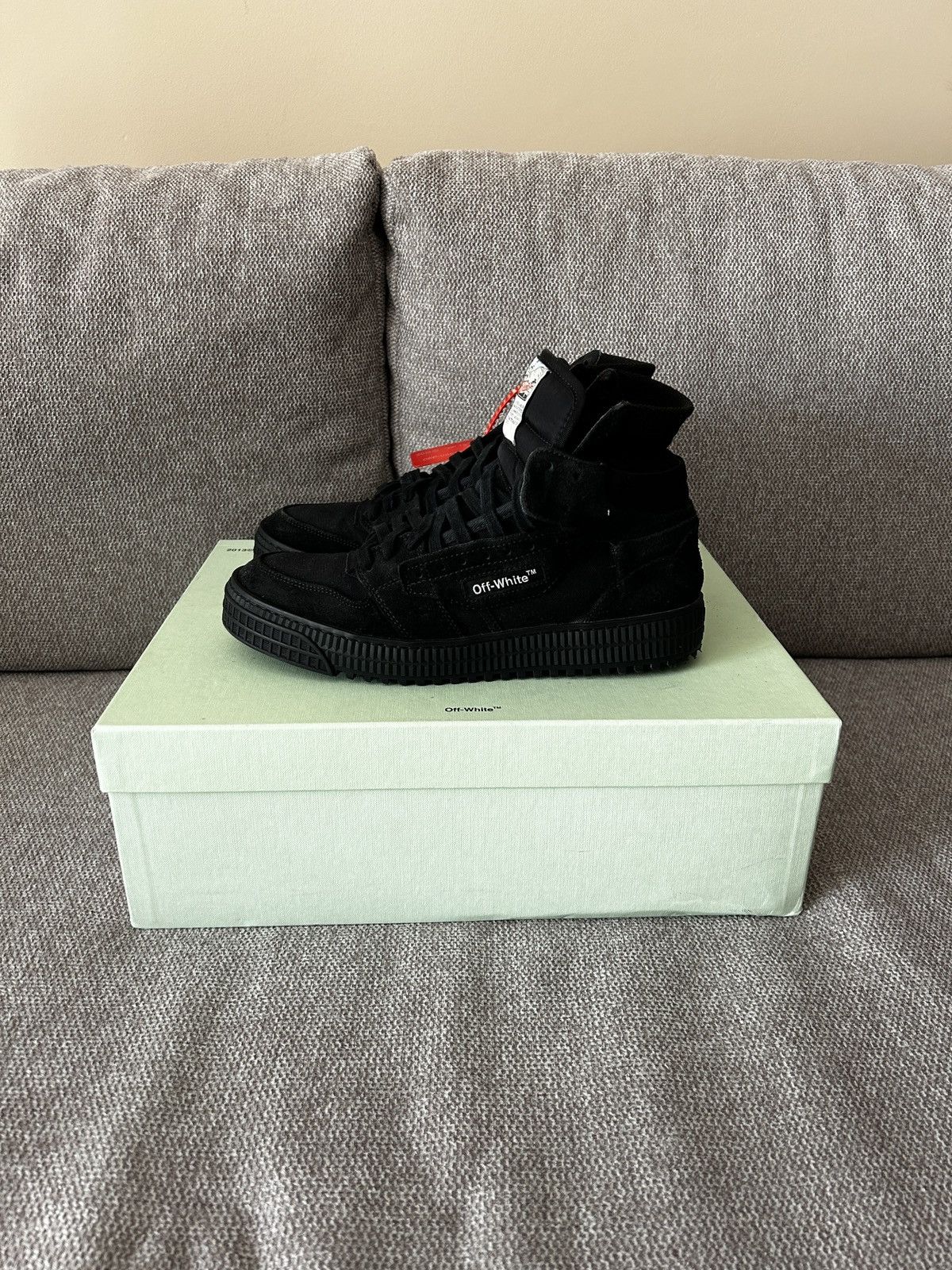 Off-White Off-white Off-court 3.0 High-top Black Size US 6.5 / EU 39-40 - 1 Thumbnail