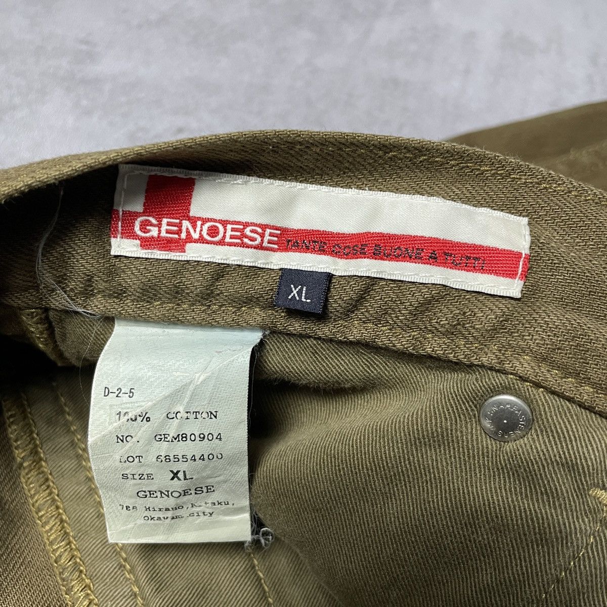 14th Addiction × If Six Was Nine × Tornado Mart 2000’s Genoese - Military Multi-Zip Pants Size US 34 / EU 50 - 10 Thumbnail