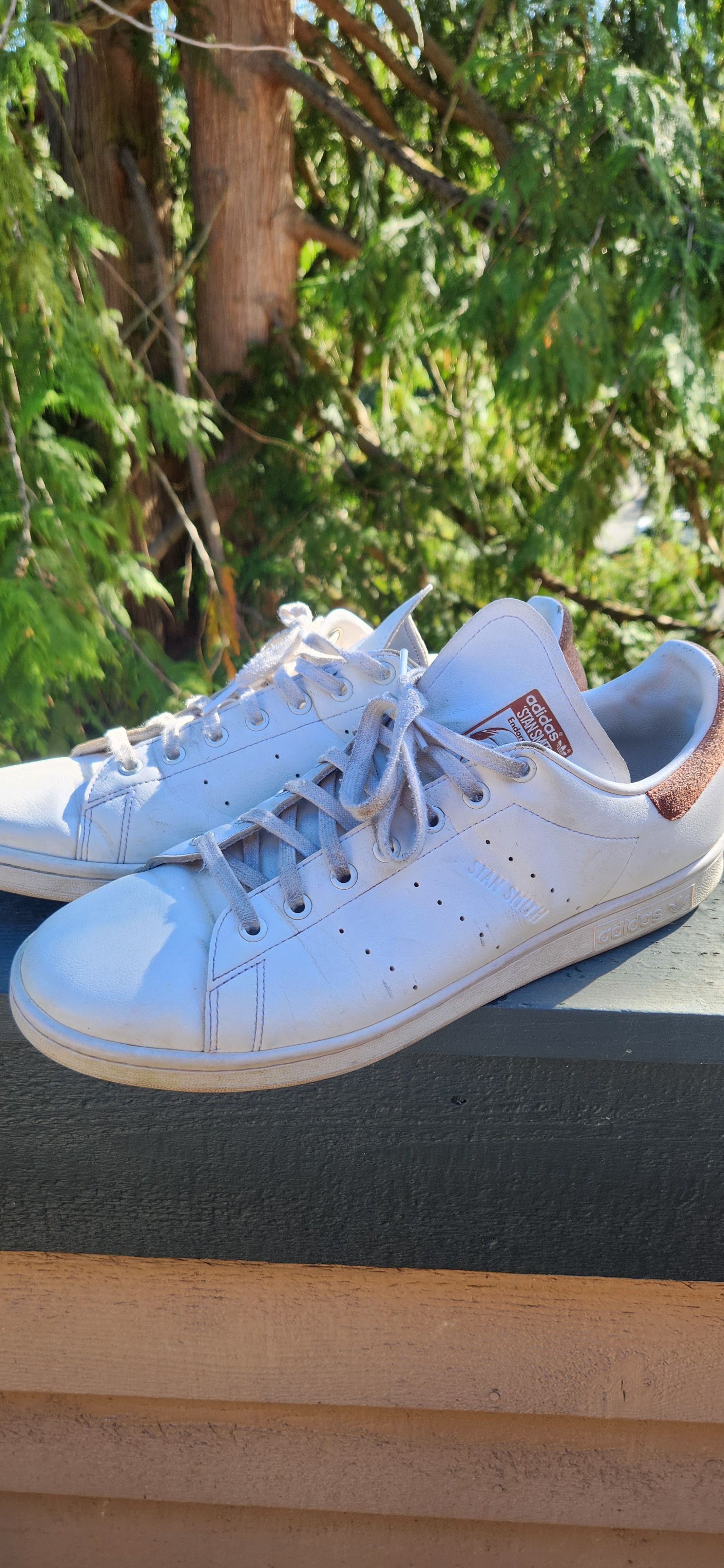 Adidas Adidas Stan Smith size 13 mauve Size US 13 / EU 46 - 4 Thumbnail