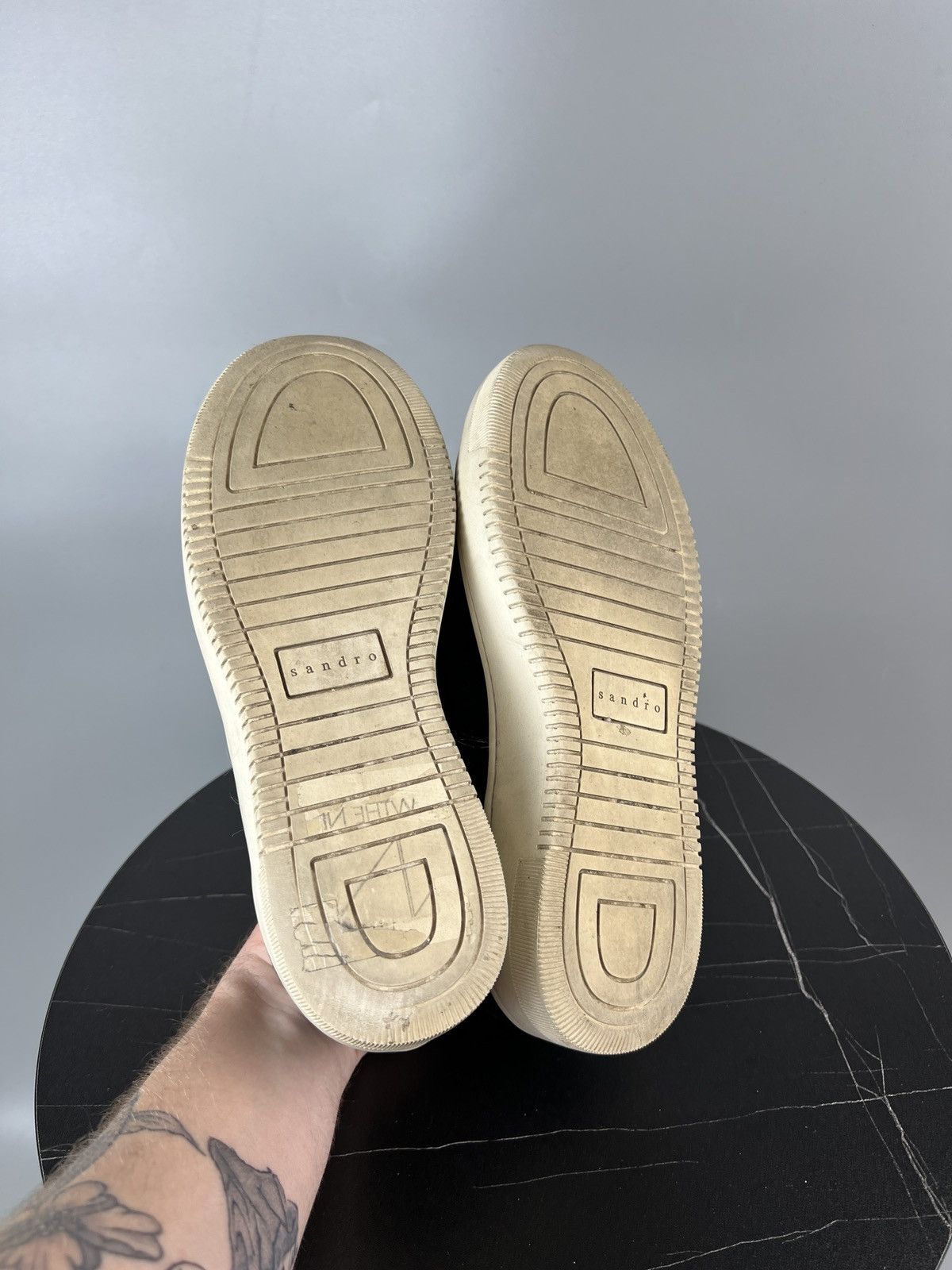 Sandro Sandro Suede Sneakers (Y0485) Size US 9 / IT 39 - 11 Thumbnail