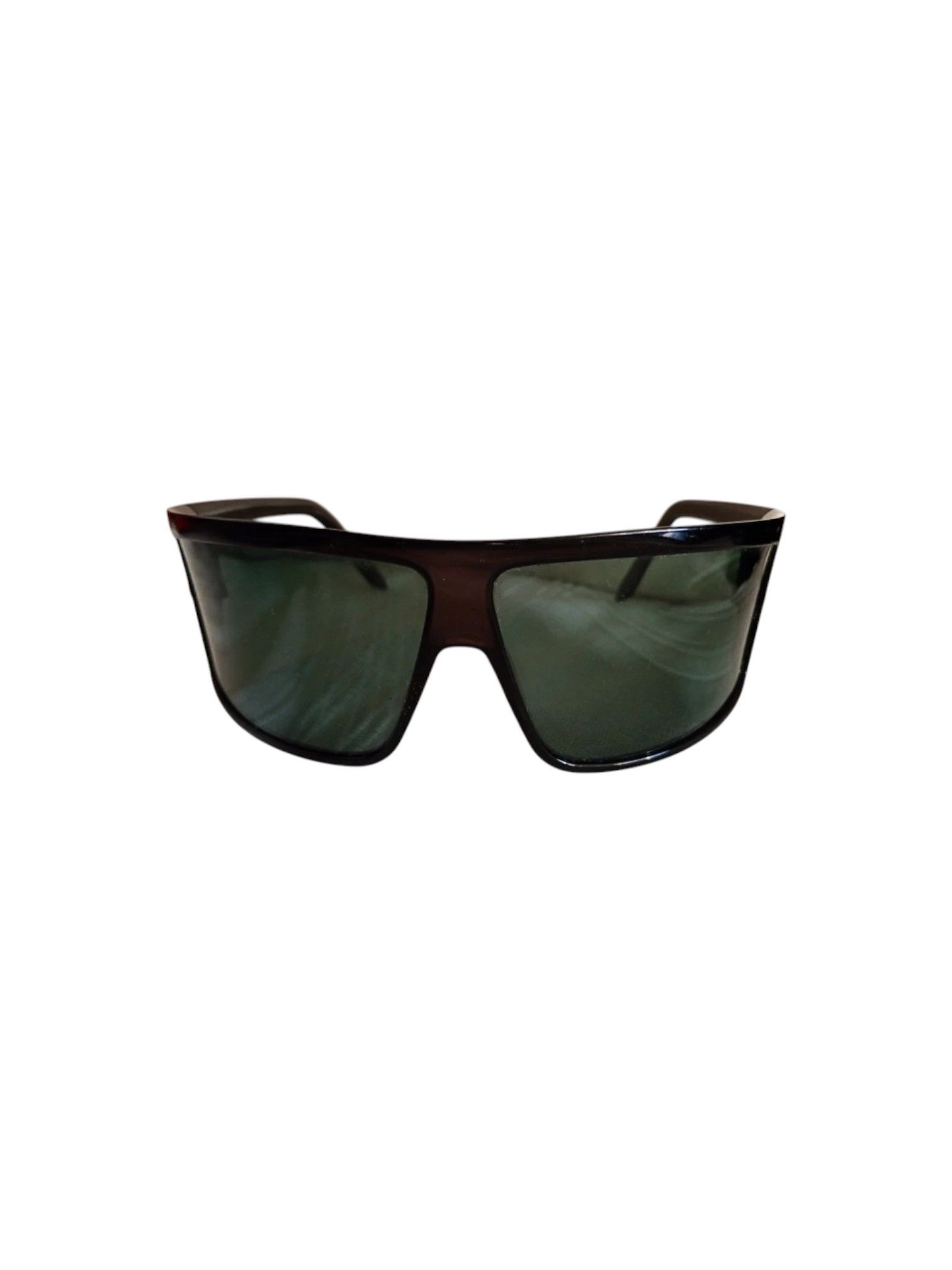 Gucci Gucci GG1496/S MG8 Black Shield Sunglasses, Early 2000s Size ONE SIZE - 7 Thumbnail