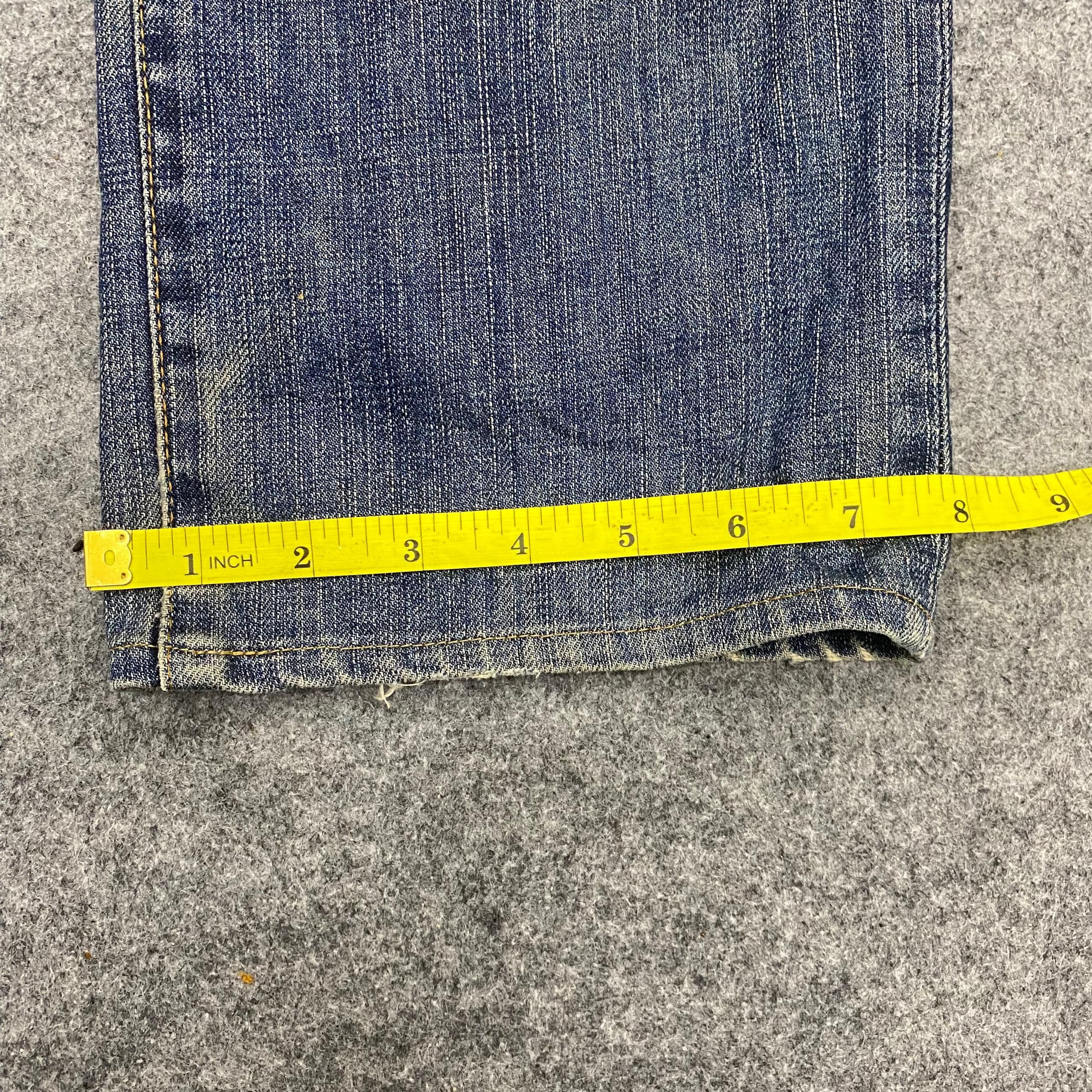 If Six Was Nine 💥Best Offer💥Vintage Edwin 503 Regular Distressed Denim Size US 29 - 7 Thumbnail