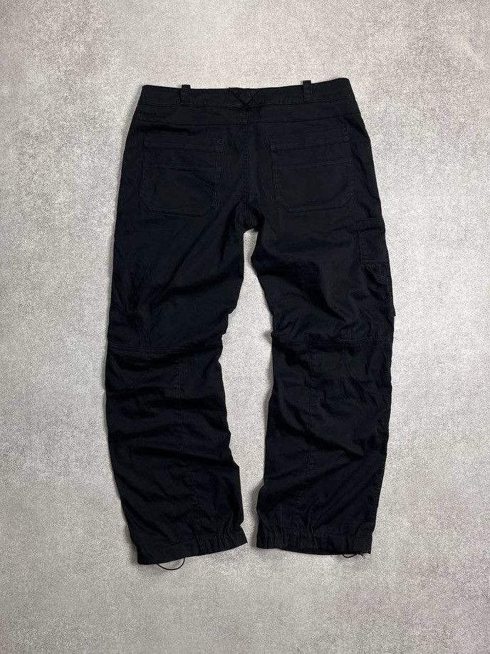 Nike VINTAGE NIKE SWOOSH NYLON FLARED WINDRUNNER TRACK PANTS Y2K Size US 32 / EU 48 - 4 Thumbnail