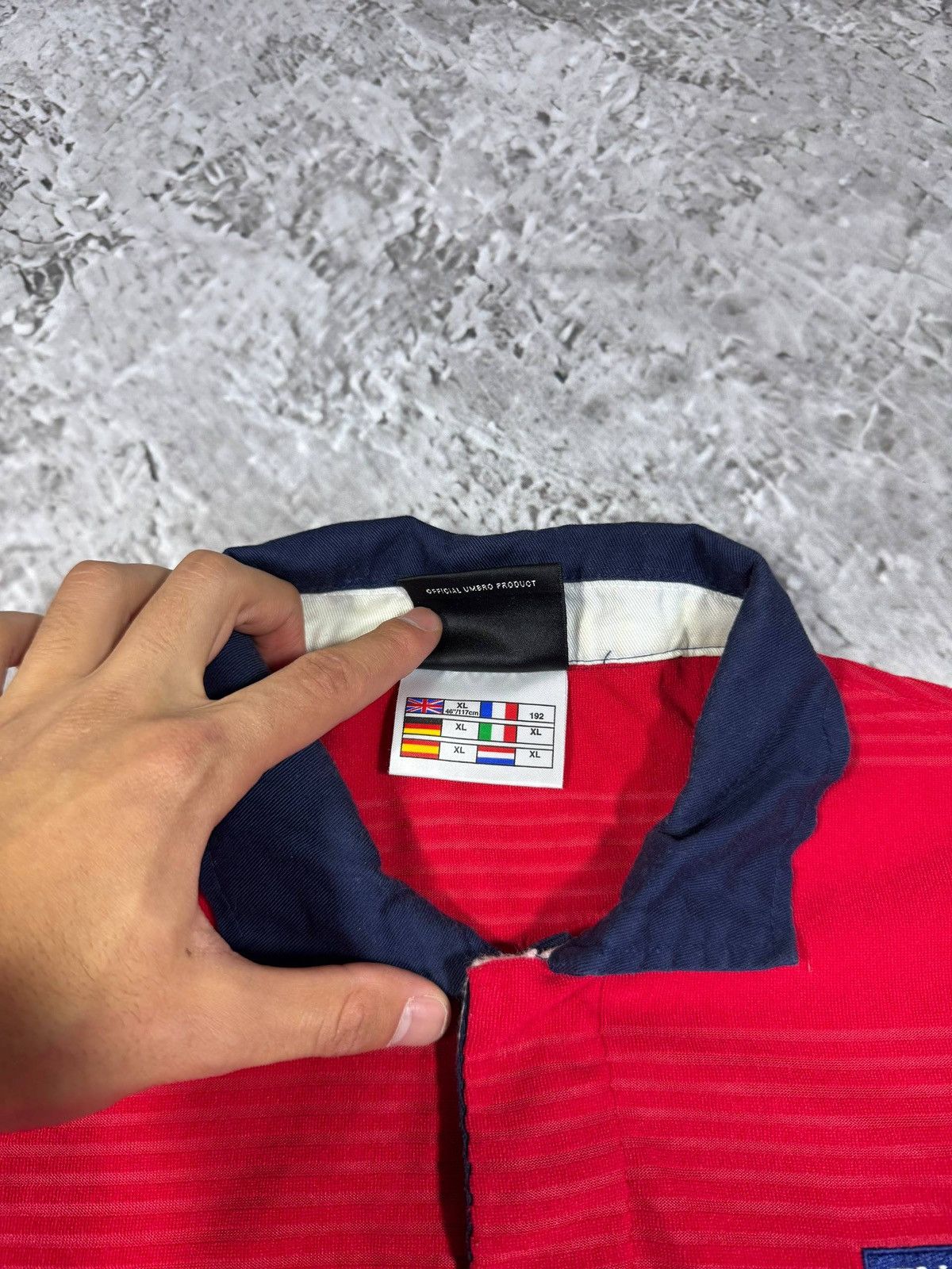Umbro Vintage Umbro Jersey National Team England 1999 2000 year Size US XL / EU 56 / 4 - 6 Thumbnail