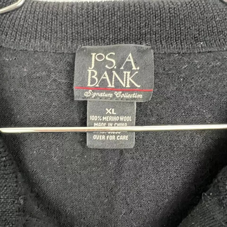Jos. A. Bank Jos A Bank Sweatshirt Men XL Collared Long Sleeve Wool Size US XL / EU 56 / 4 - 3 Thumbnail